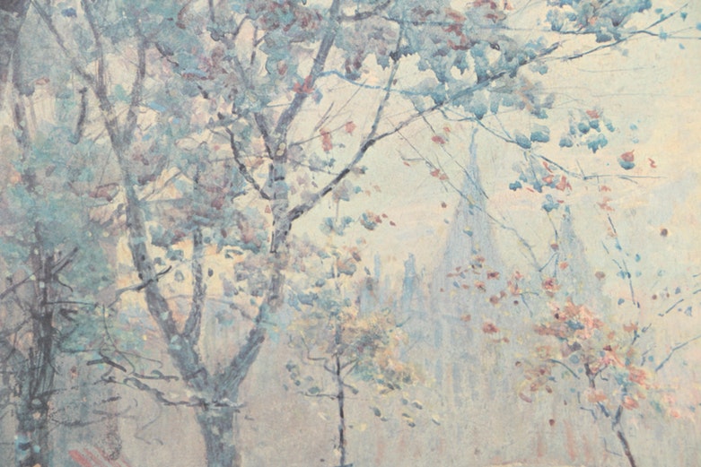 PRIORITY-Framed Print After Paul Sawyier "Old Capital Hotel"