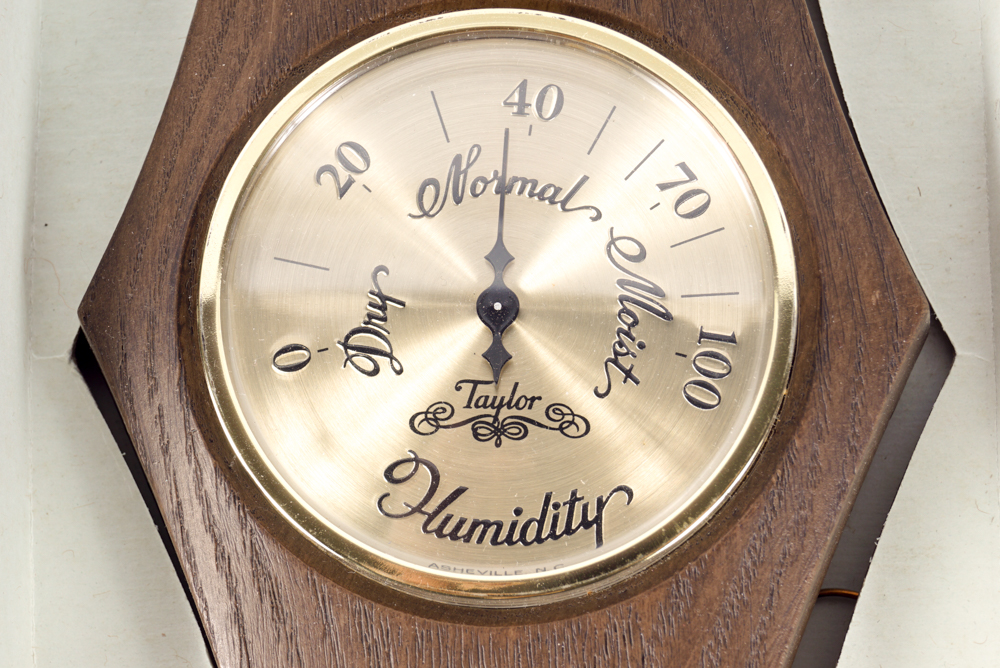 Vintage Taylor "Oakmont" Thermometer and Barometer for Indoor-Outdoor Use