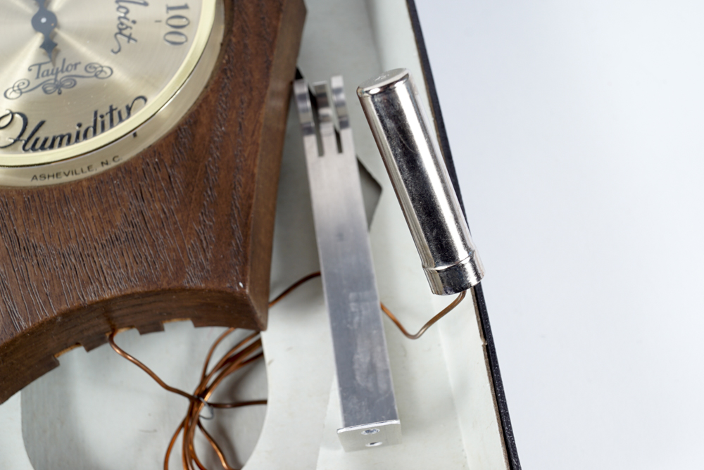 Vintage Taylor "Oakmont" Thermometer and Barometer for Indoor-Outdoor Use