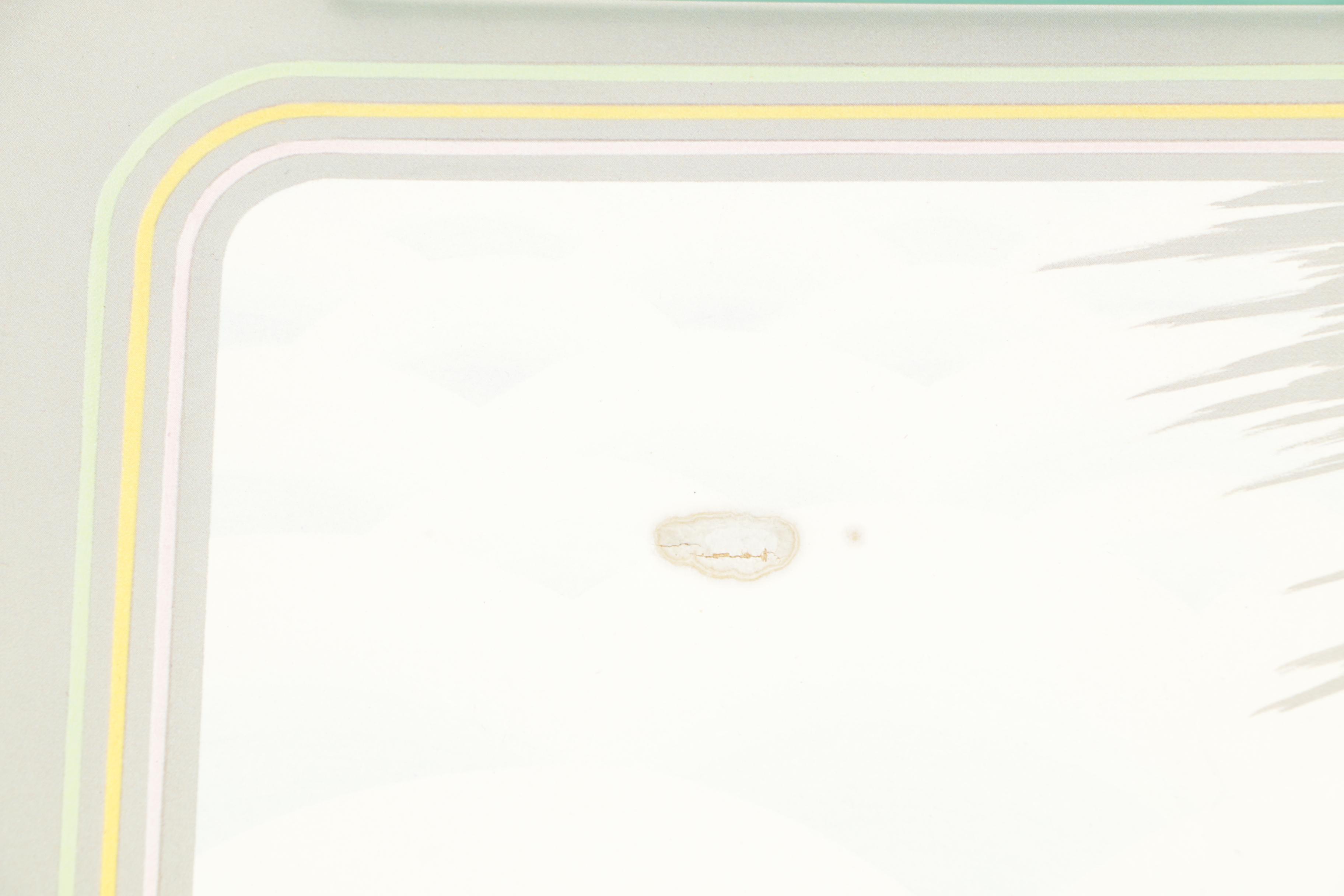 Six Offset Lithograph Print Posters of Various Auto Races or Cars