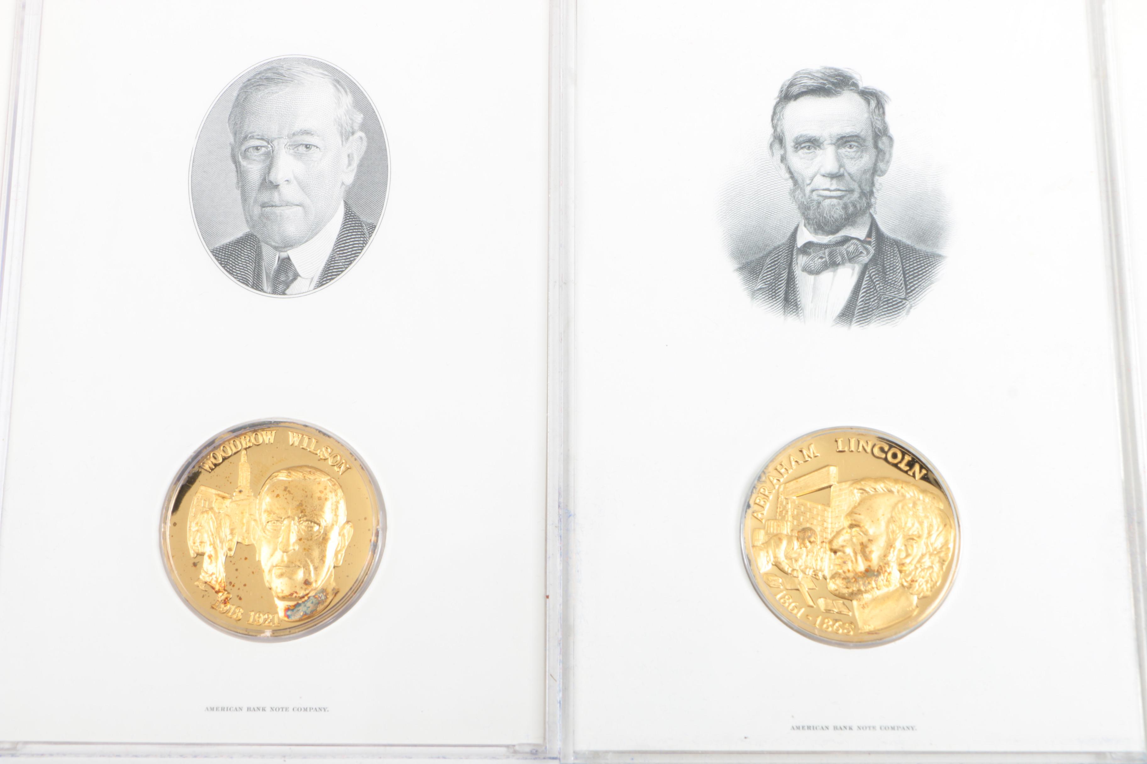 Wittnauer Mint Presidential Medals and Engravings
