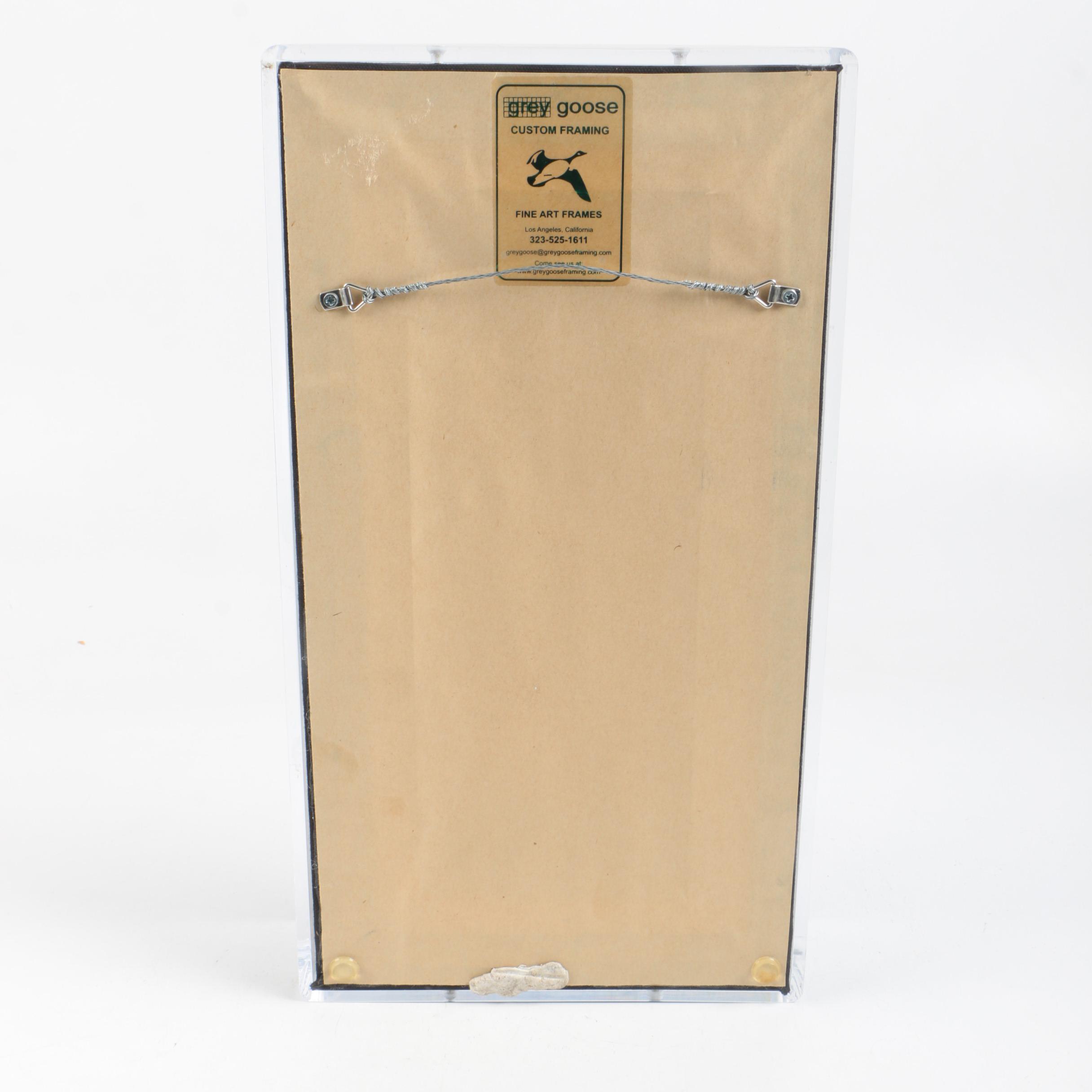 1954 Mercedes Benz 300 SL Die-Cast Cars in Display Case