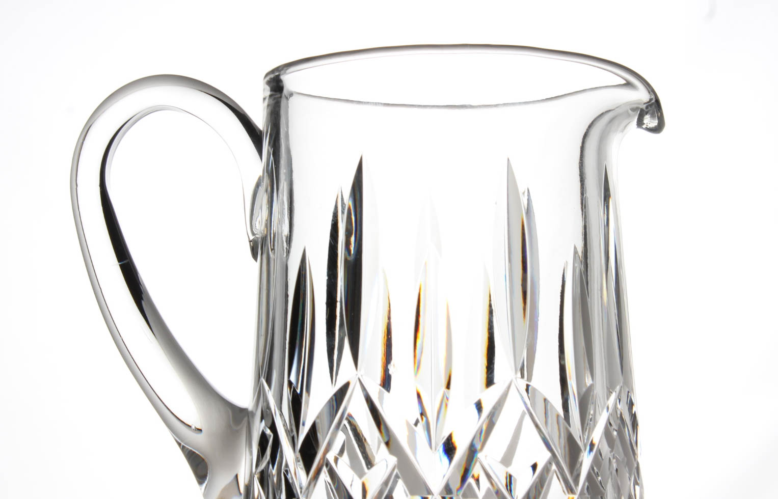 Waterford "Lismore" Crystal Pitcher