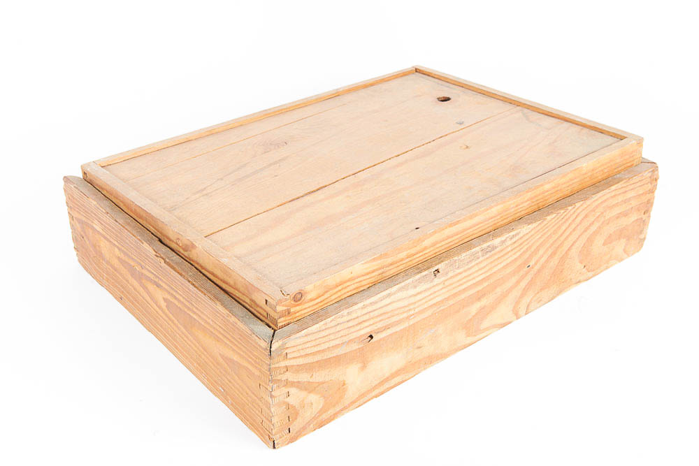 Vintage Stone Toy Blocks