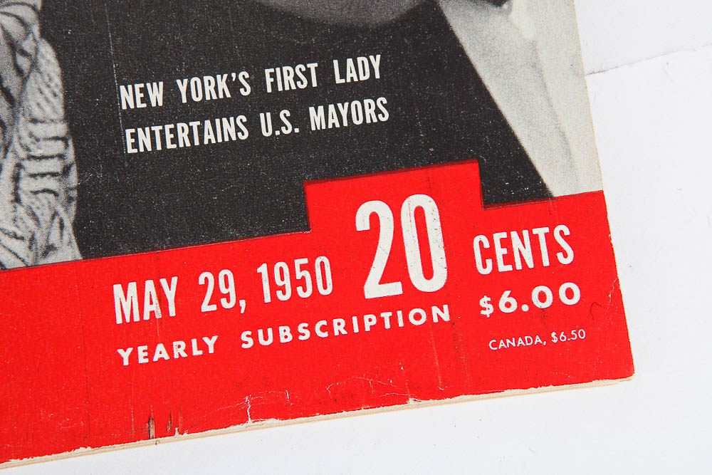 1950 Four "Life" Magazines featuring "A Kings Story"