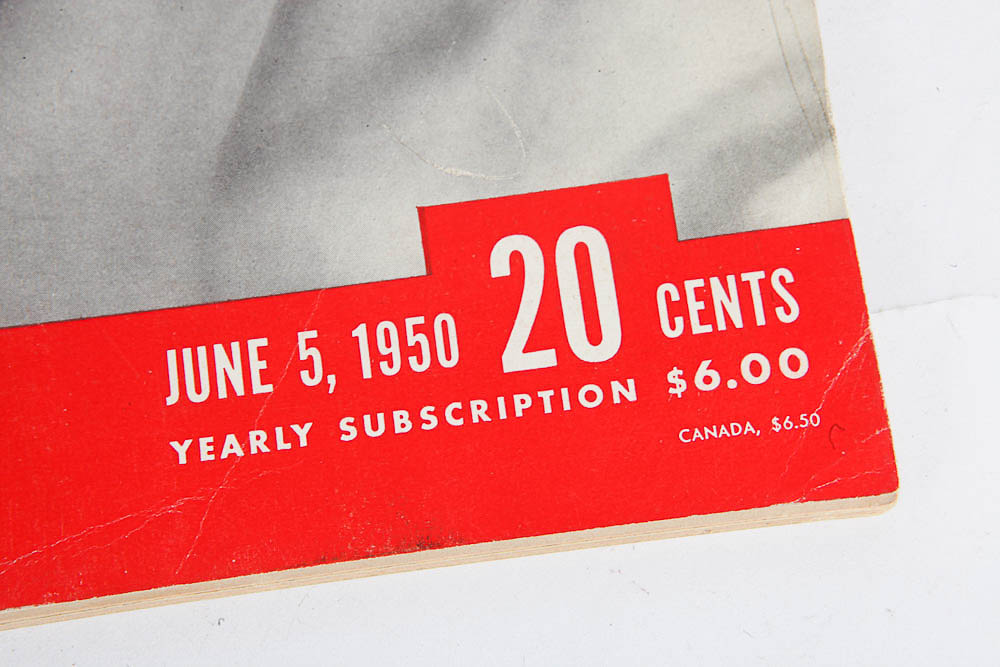 1950 Four "Life" Magazines featuring "A Kings Story"