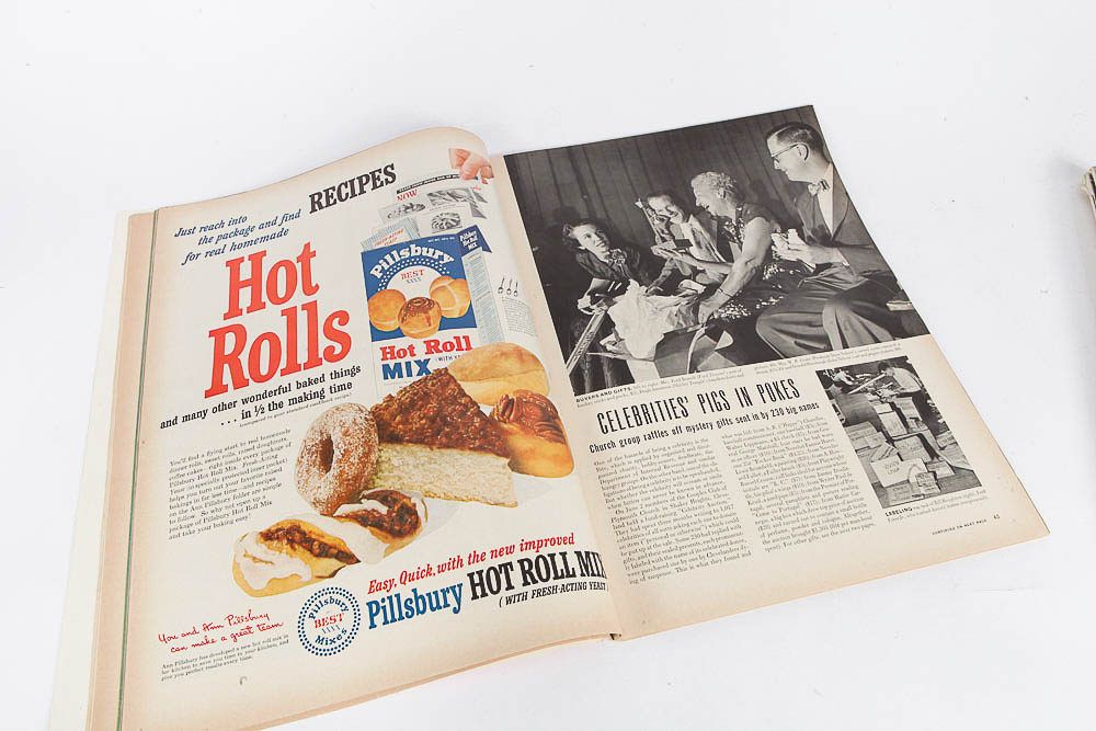 1950 Four "Life" Magazines featuring "A Kings Story"