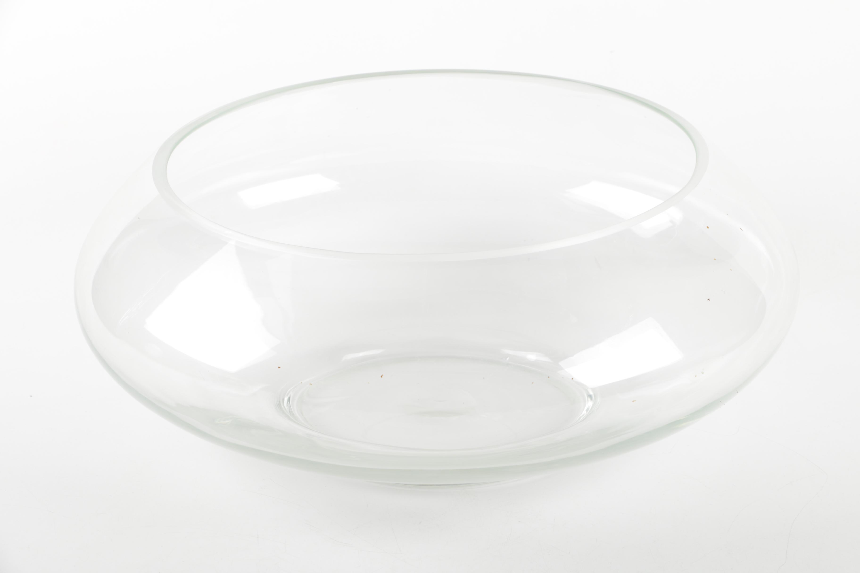 Clear Glass Punch Bowl Set