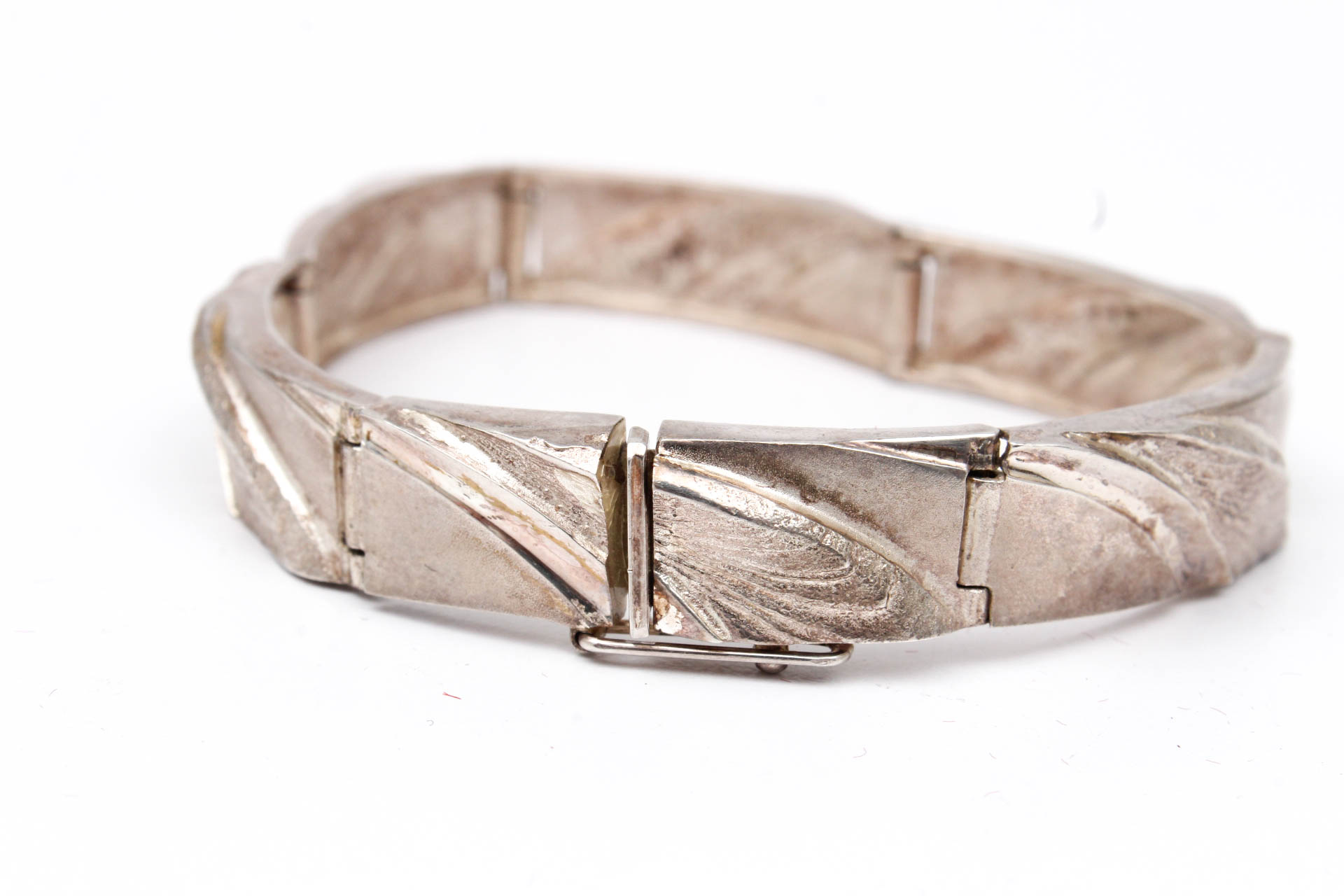 Matti J. Hyvarinen Sterling Silver Scandinavian Modern Bracelet