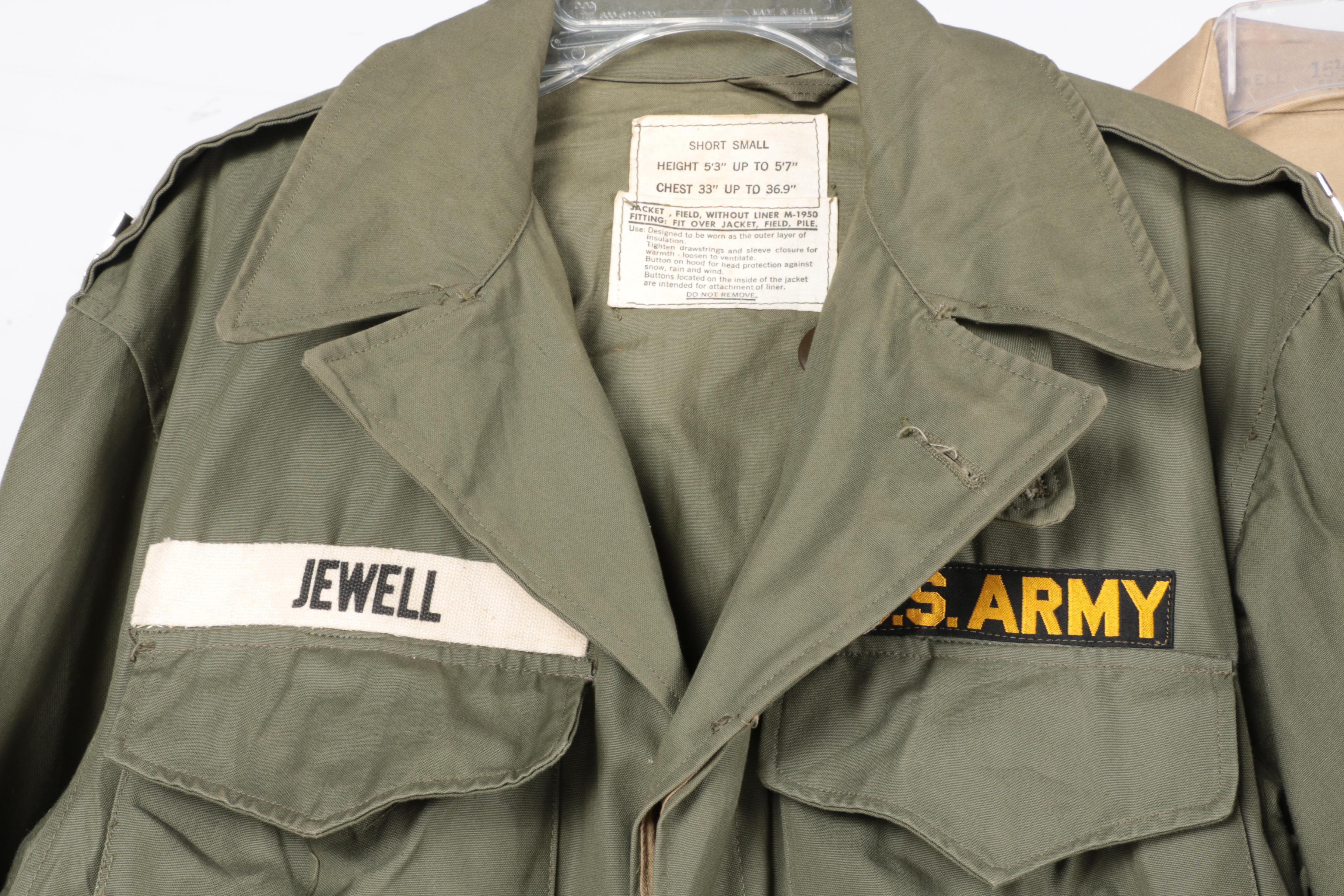 Vintage Circa 1950s-1960s First U.S. Army Clothing