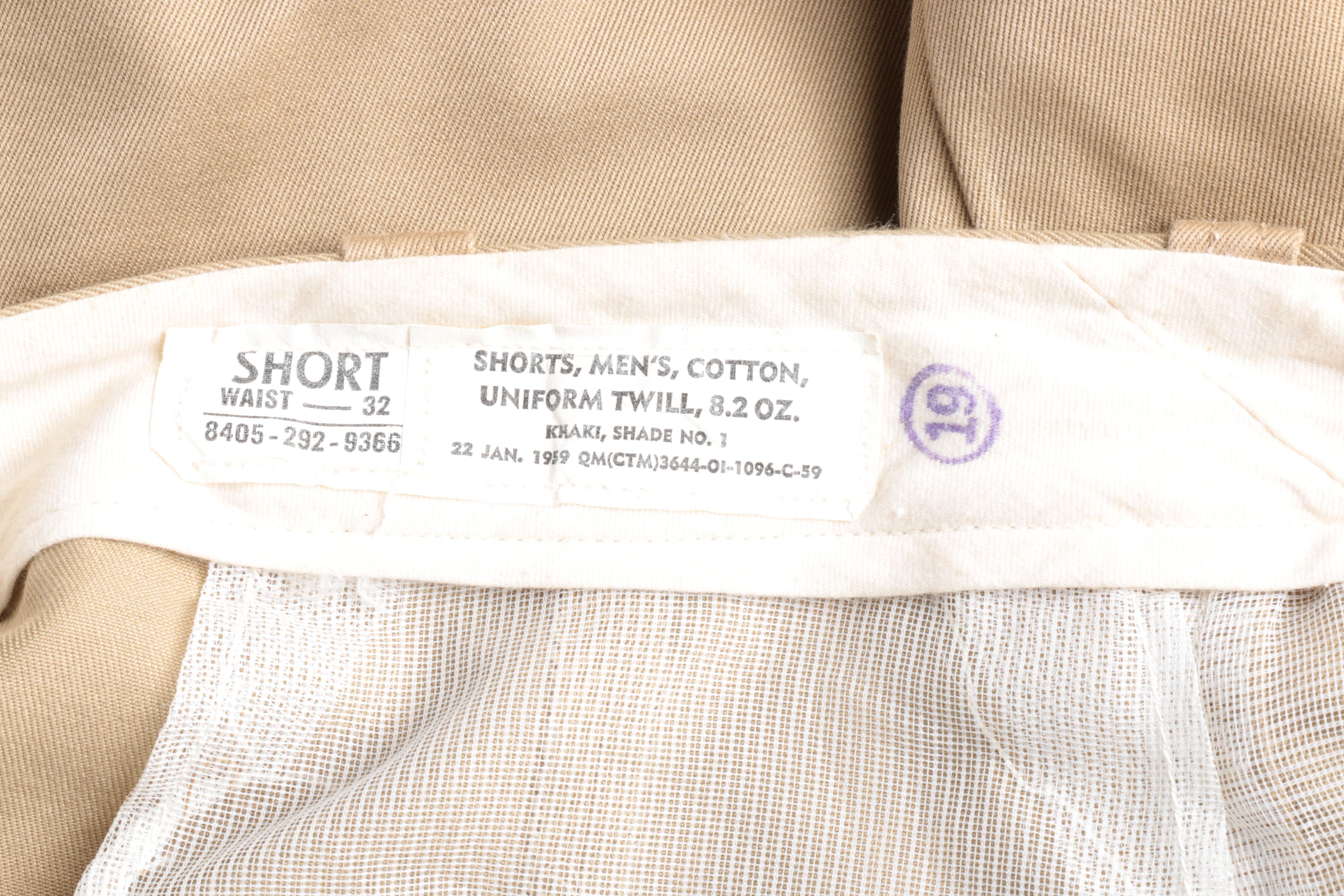 Vintage Circa 1950s-1960s First U.S. Army Clothing