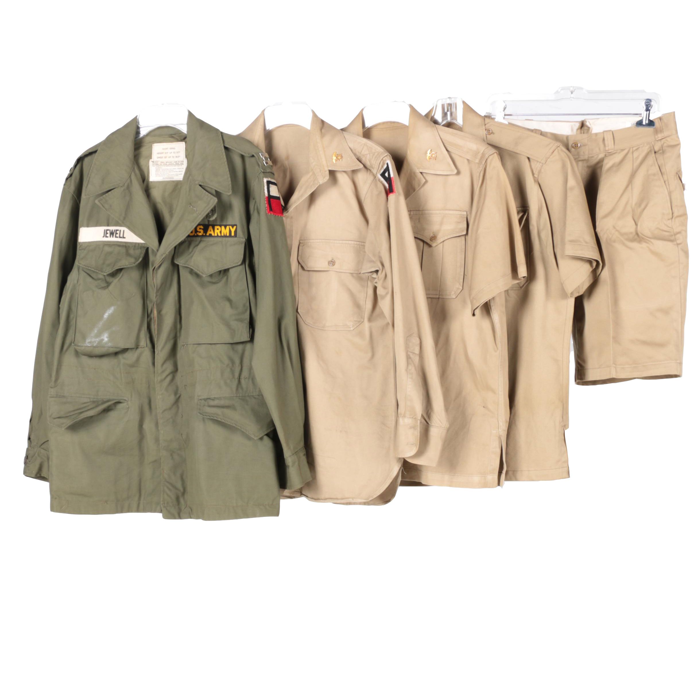 Vintage Circa 1950s-1960s First U.S. Army Clothing