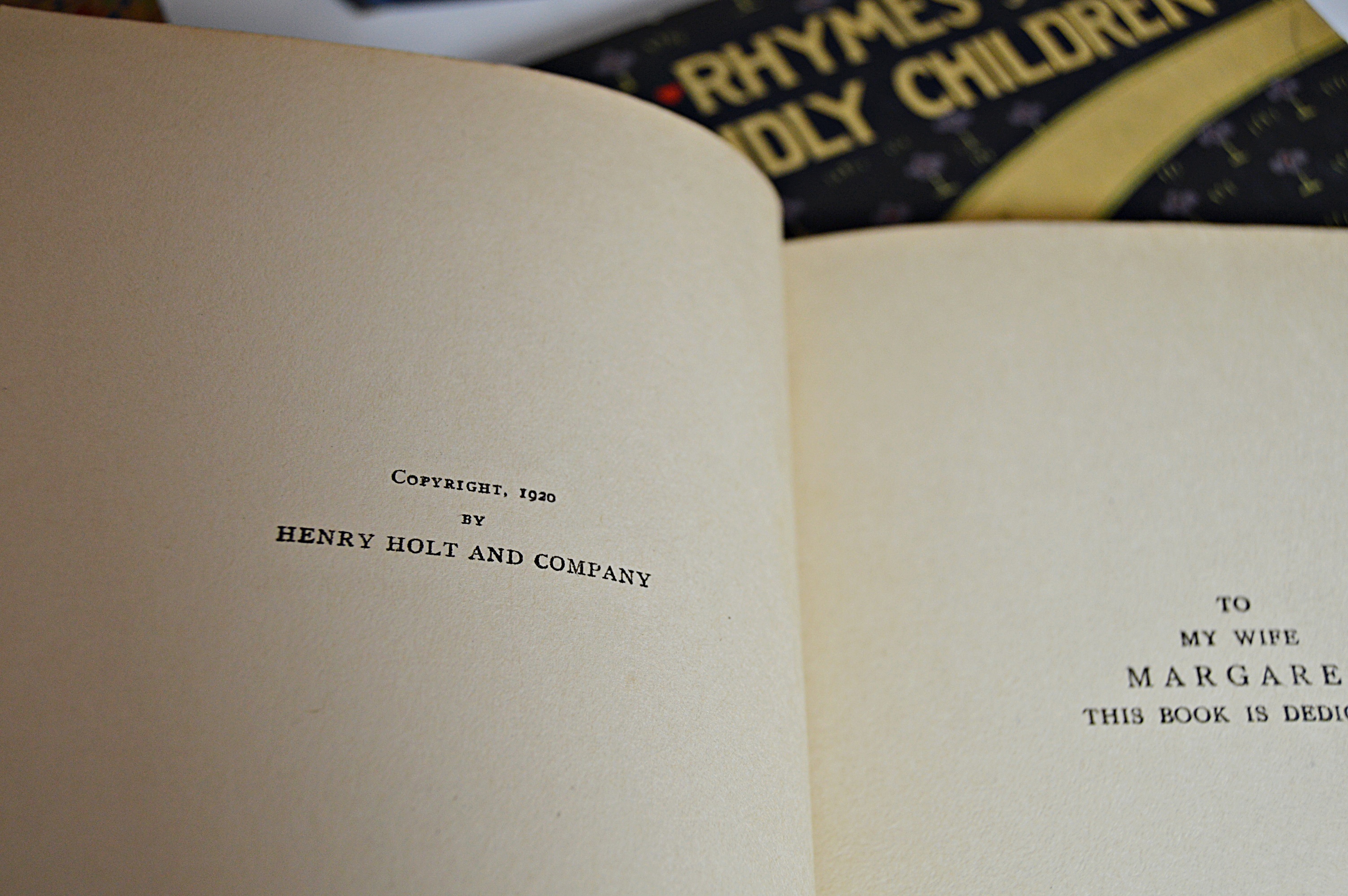 Antique and Vintage Children's Books