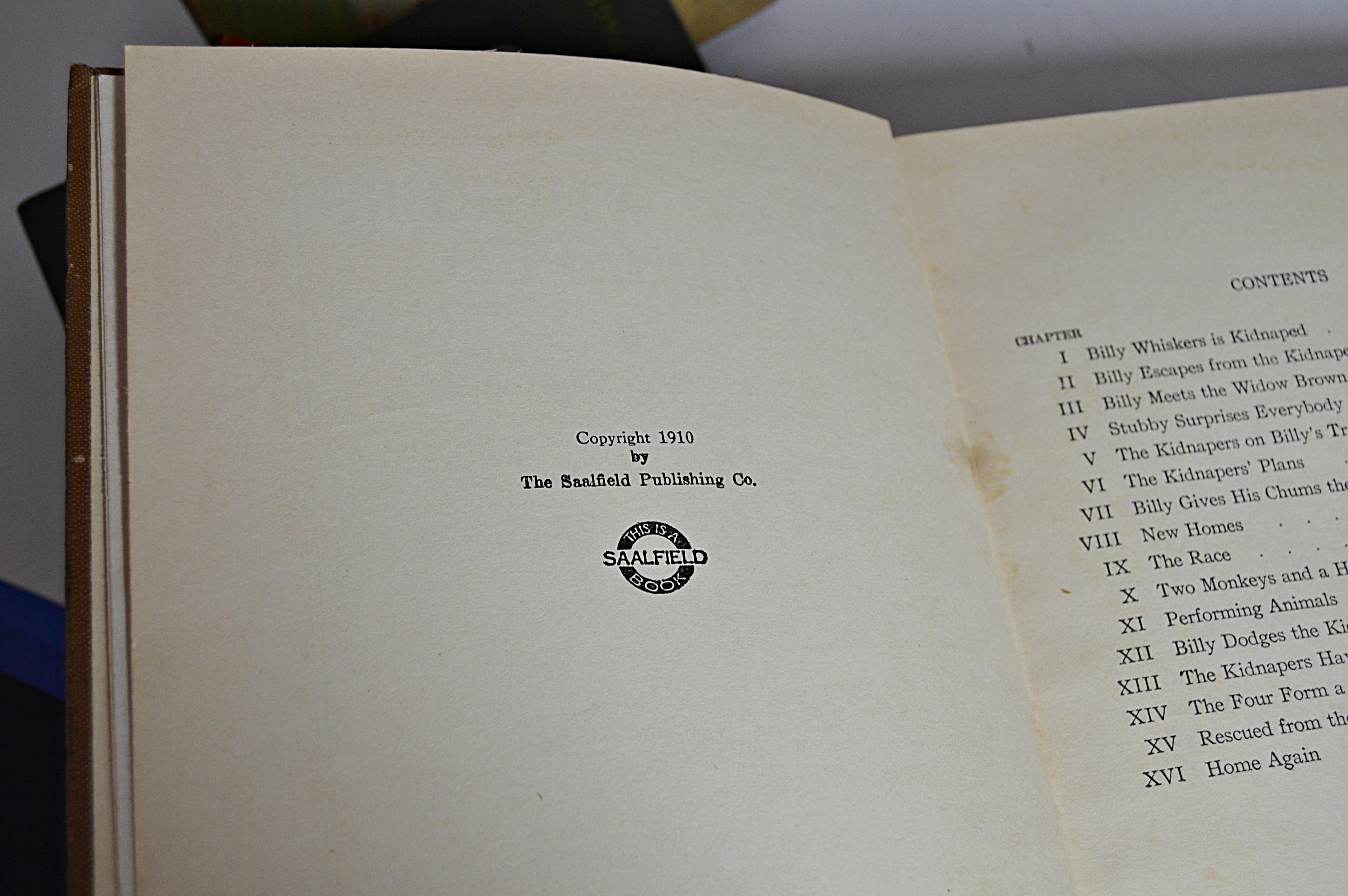 Antique and Vintage Children's Books