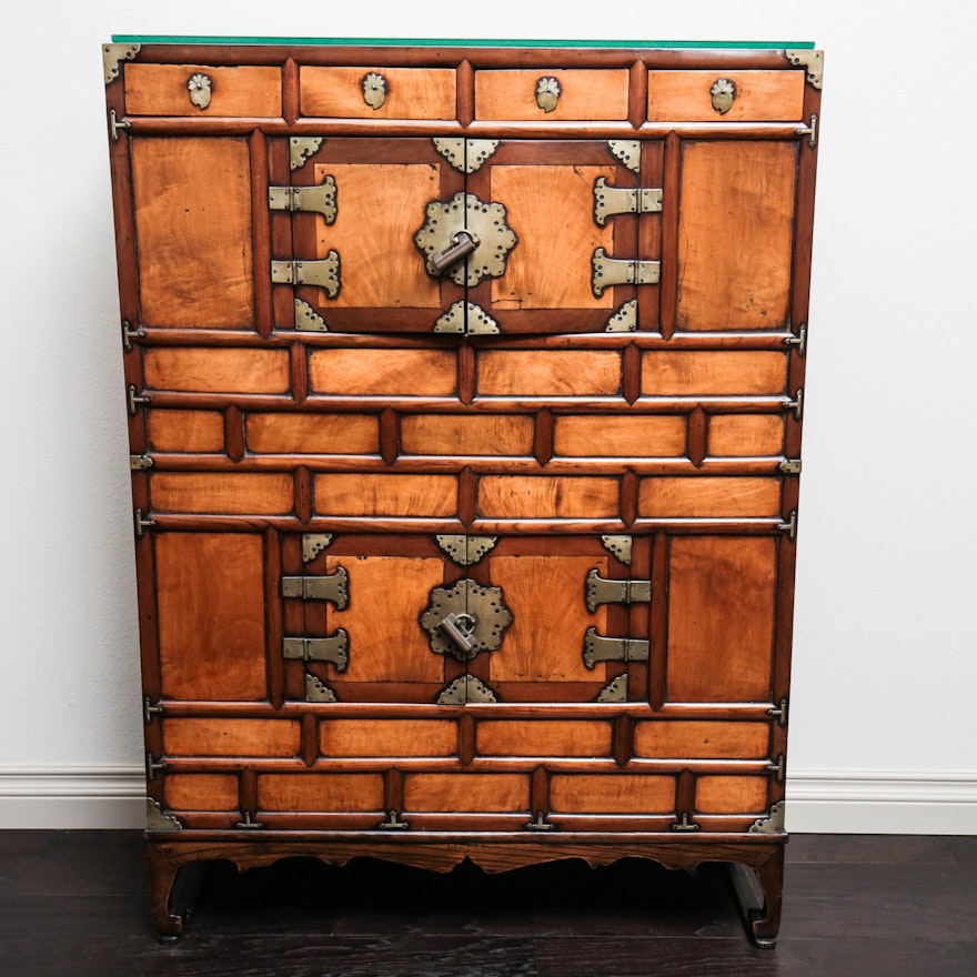 Antique Tansu Asian Cabinet