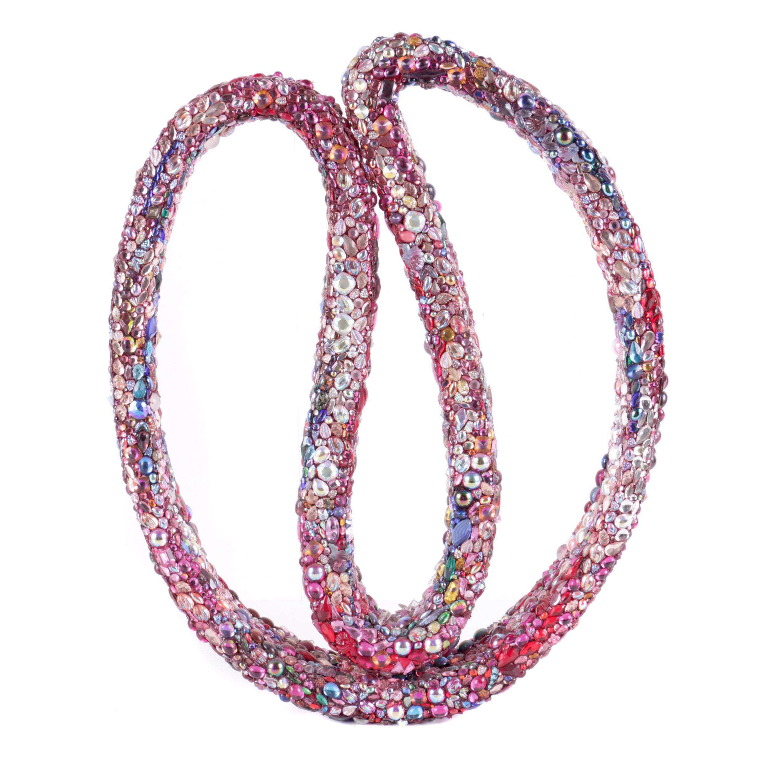 Bill Schiffer Bejeweled Mixed Media Sculpture