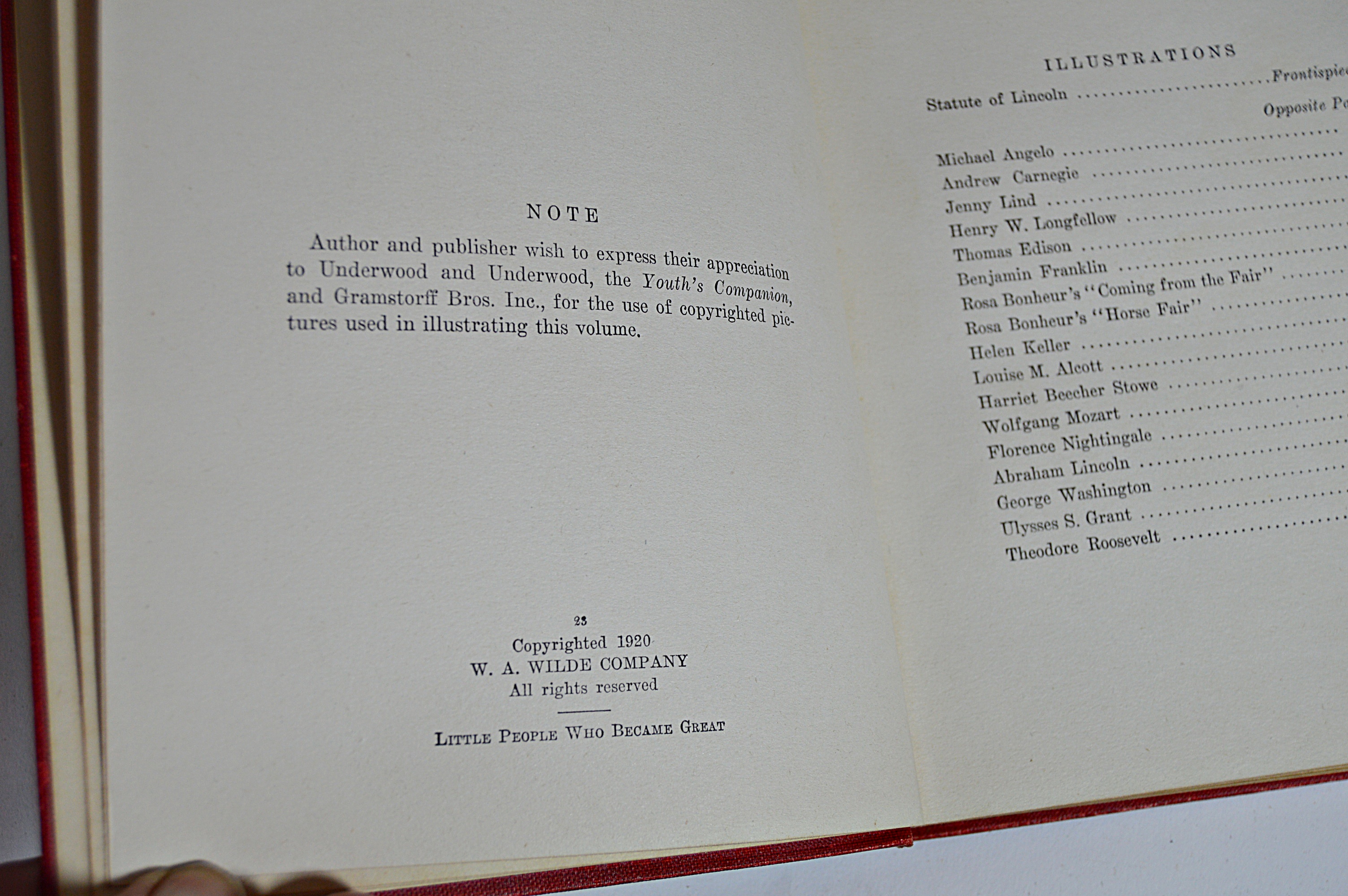 Antique and Vintage Children's Books