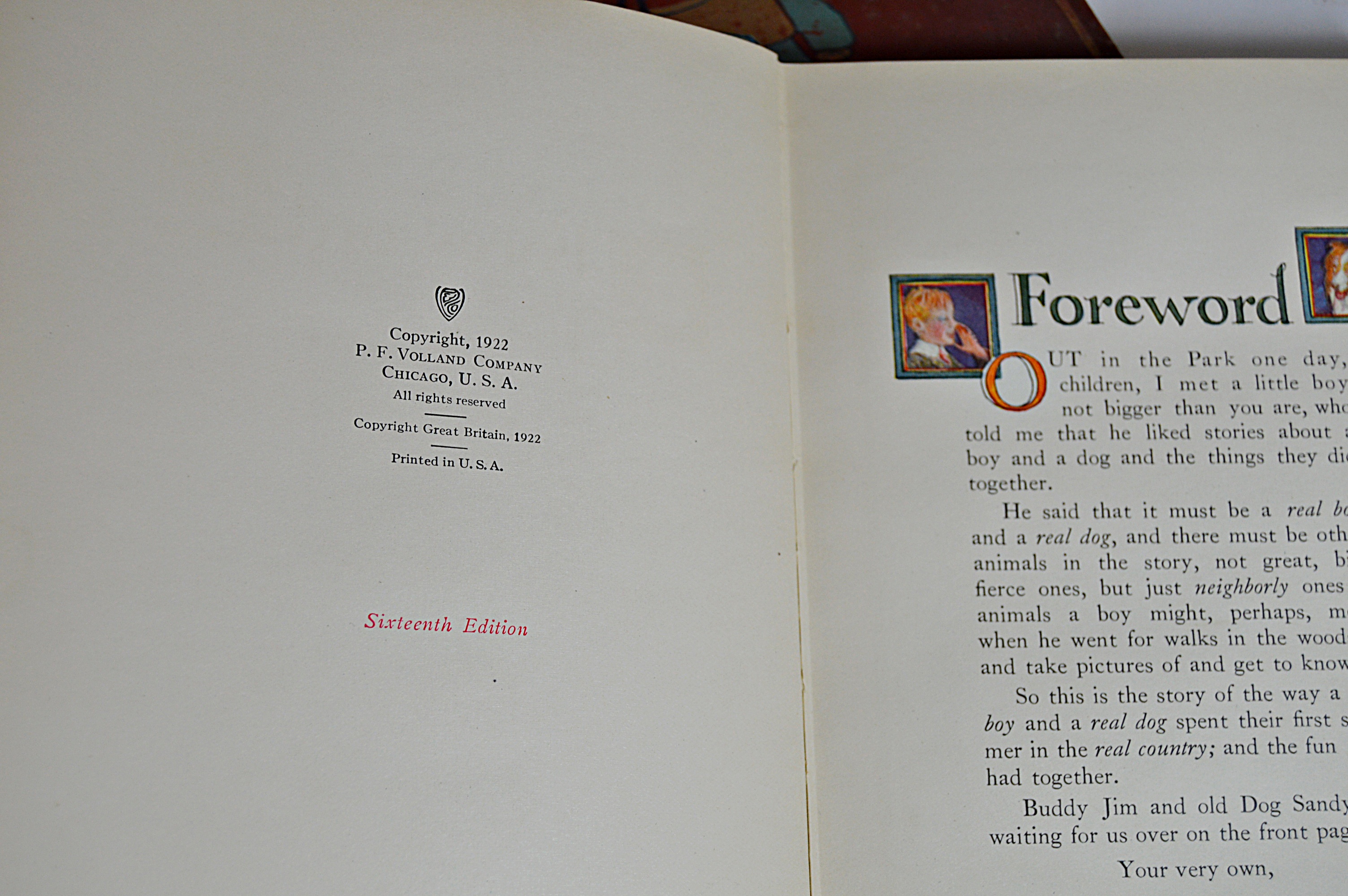 Antique and Vintage Children's Books