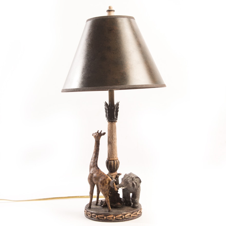 Safari Inspired Table Lamp