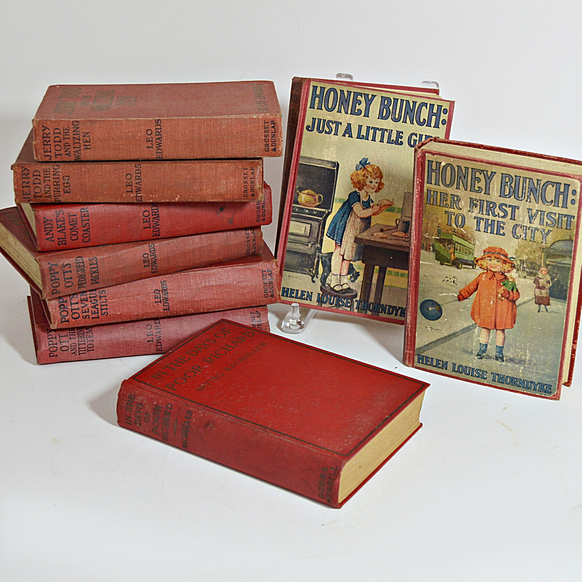Vintage Children's Books with Honey Bunch