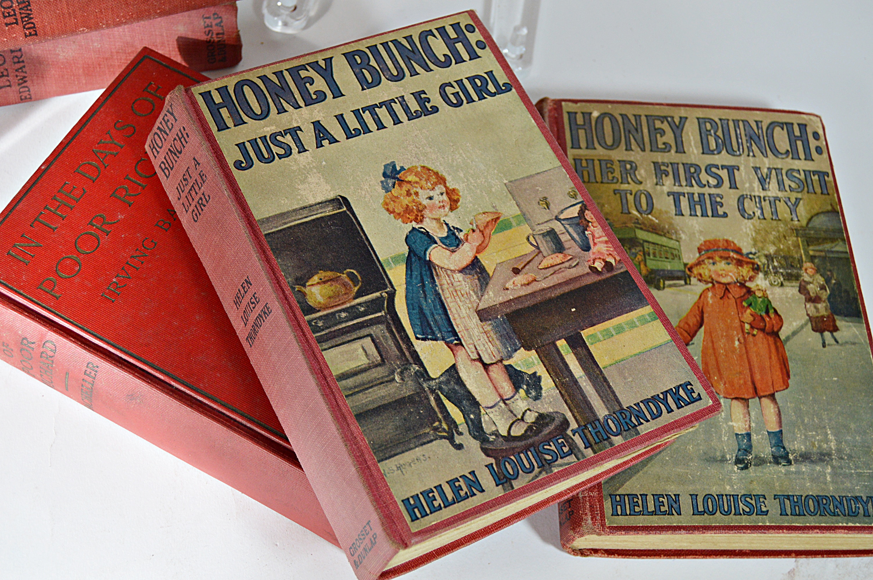 Vintage Children's Books with Honey Bunch
