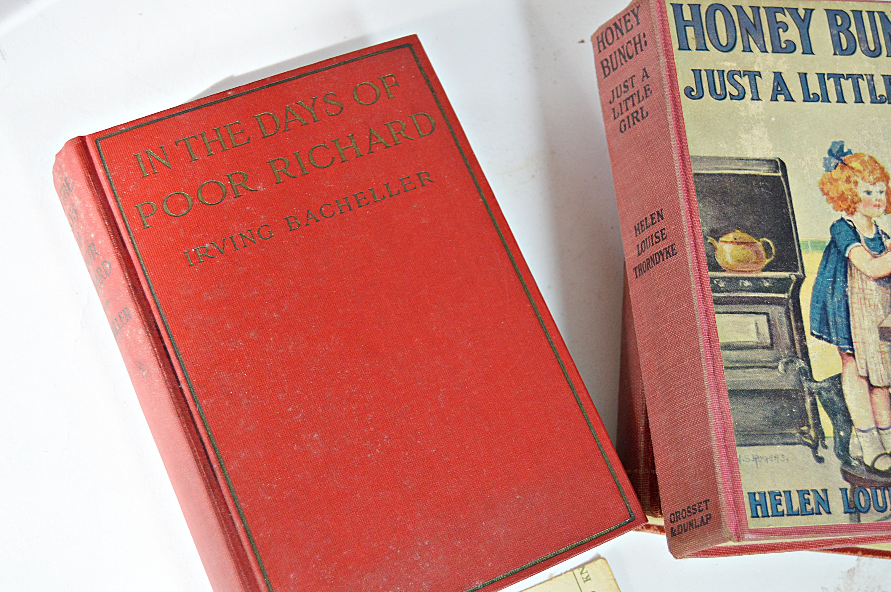 Vintage Children's Books with Honey Bunch