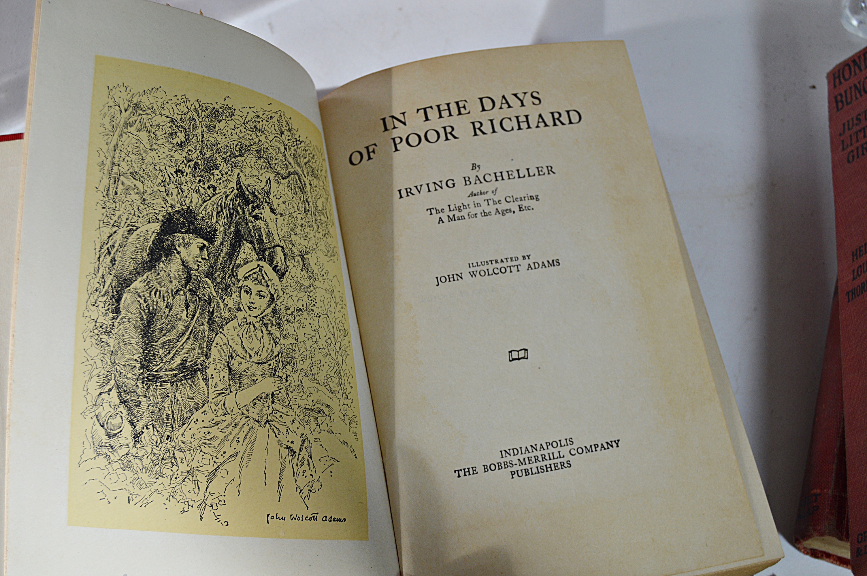 Vintage Children's Books with Honey Bunch