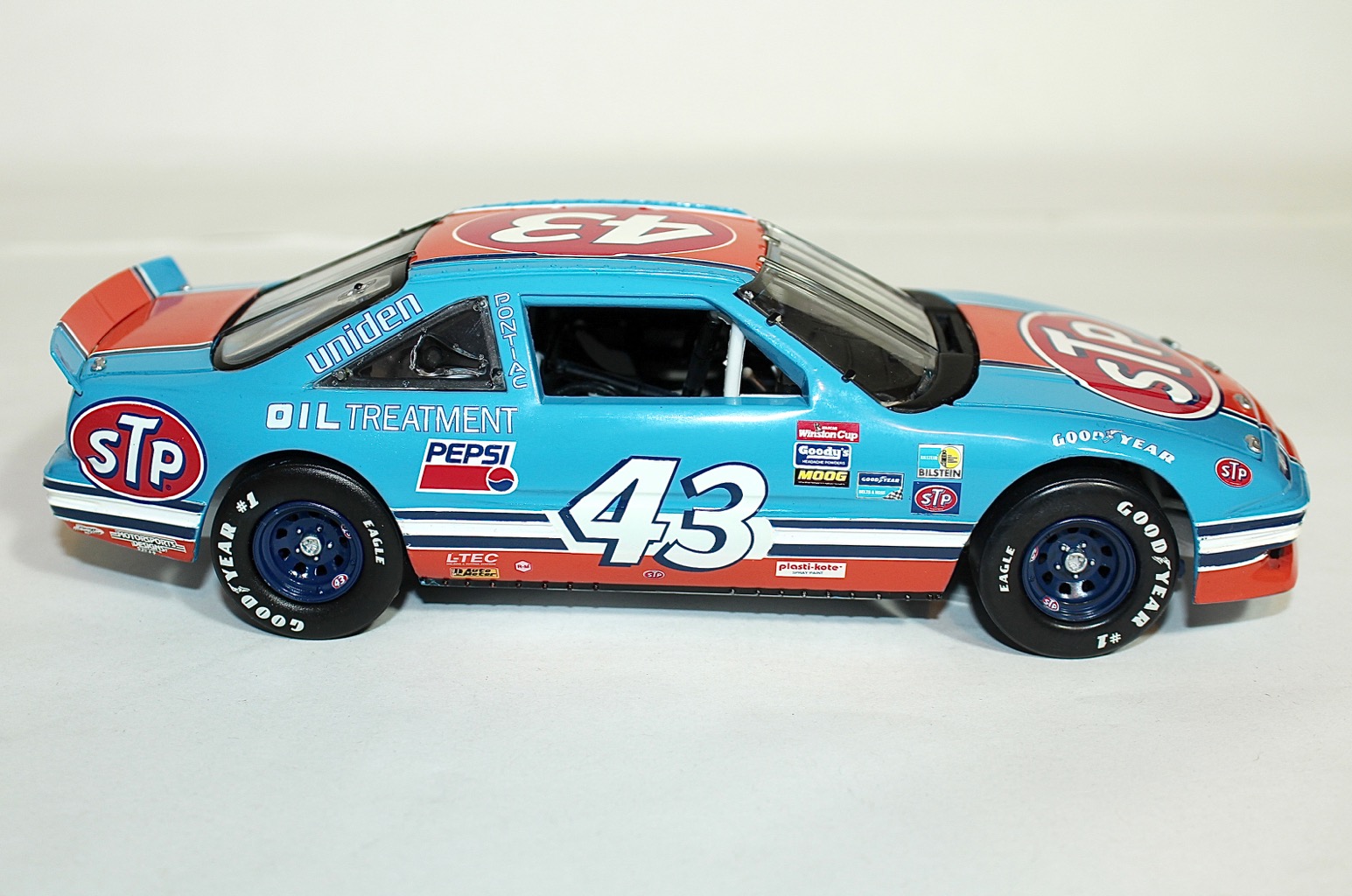 Franklin Mint Richard Petty Racing Car and Tractor Trailer Die Cast Replicas