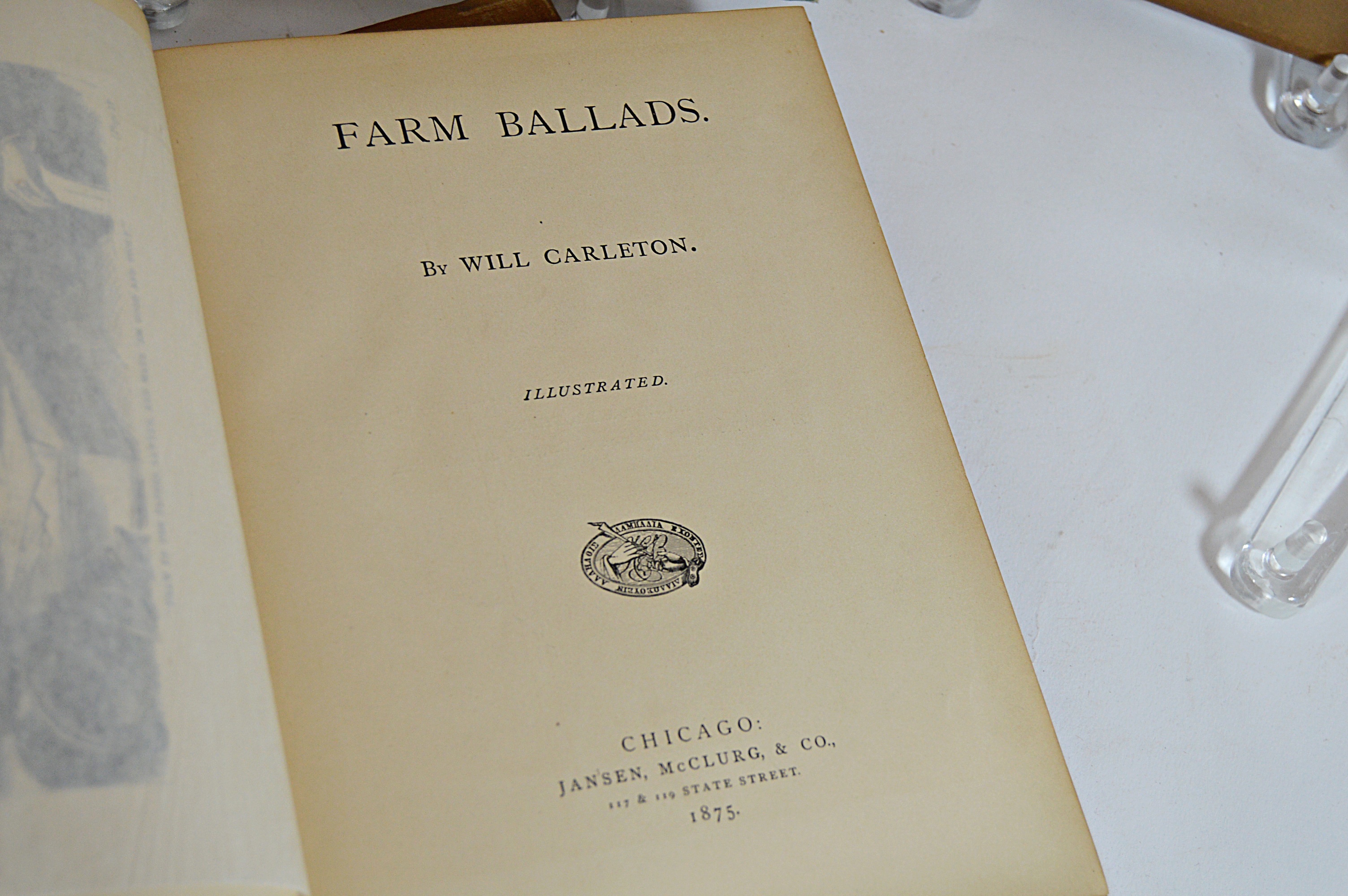 Antique Nature, Farm and City Books with Decorative Covers