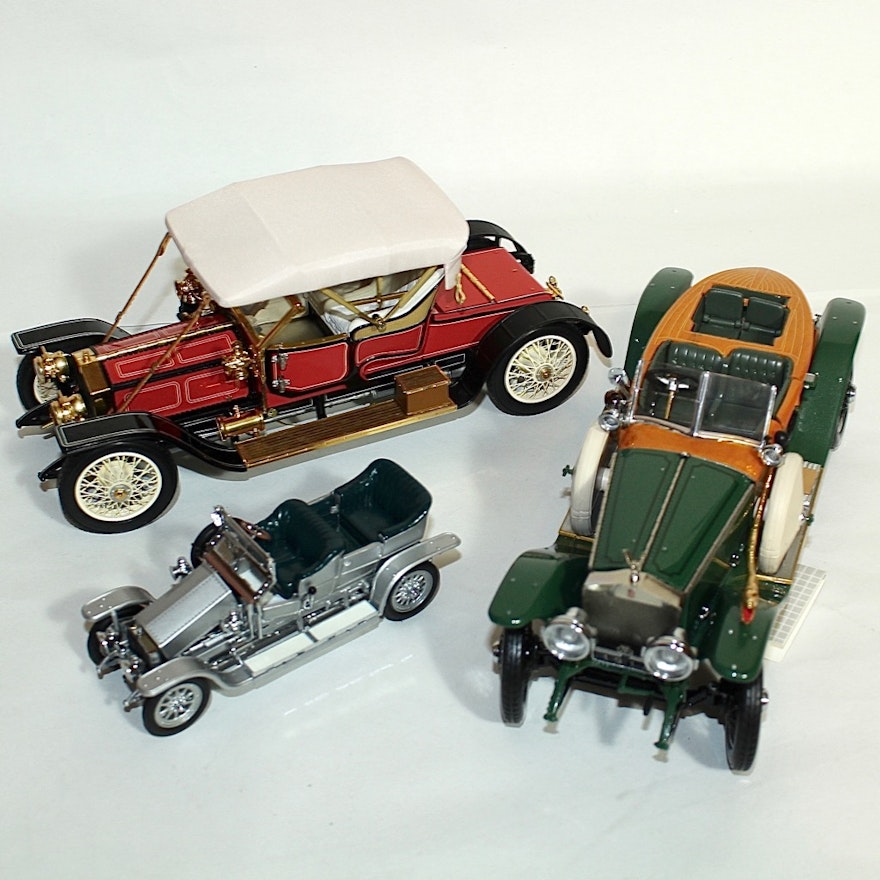 Rolls Royce Die Cast Replica Cars by The Franklin Mint