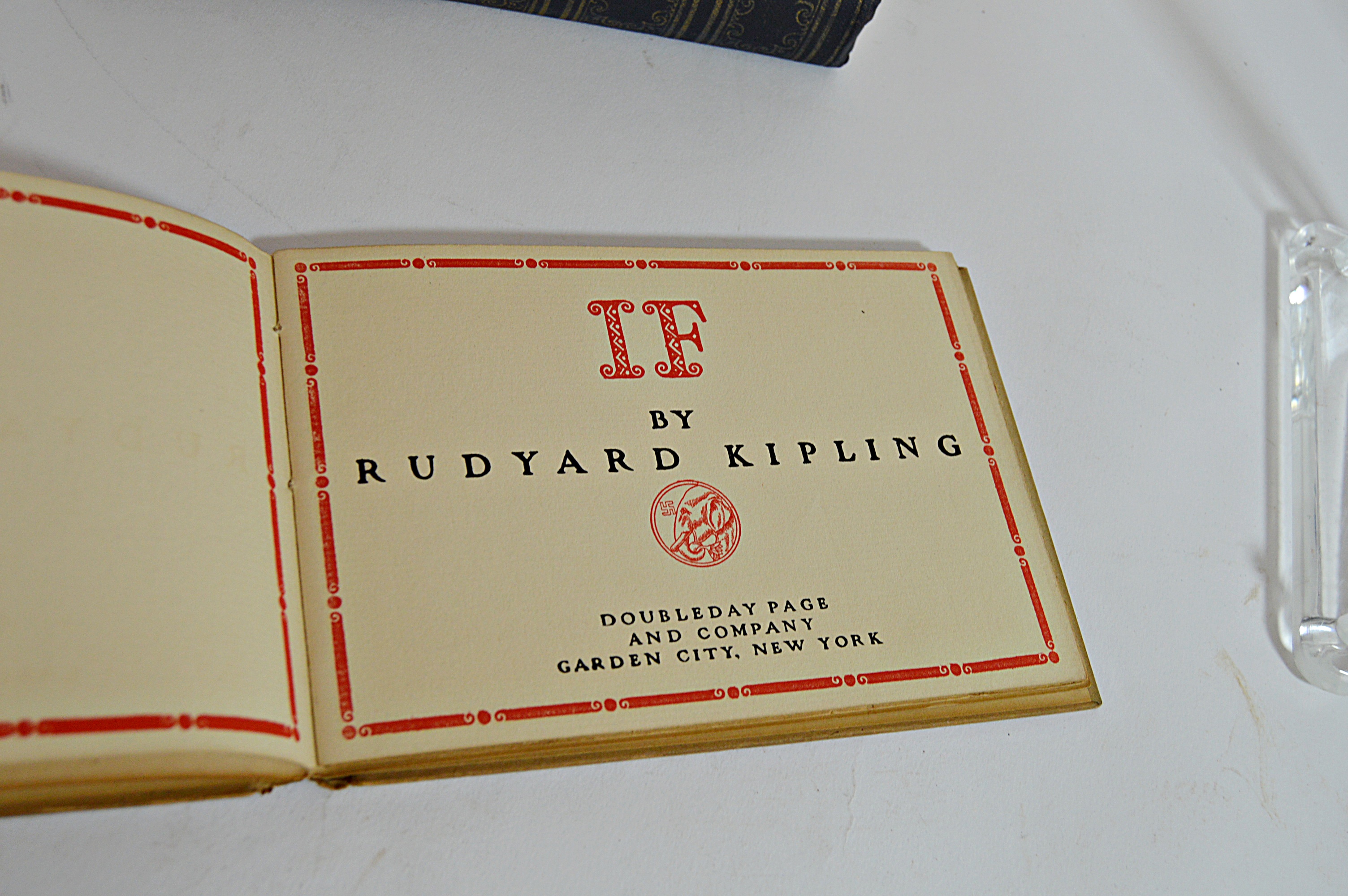 Antique and Vintage Books by Rudyard Kipling