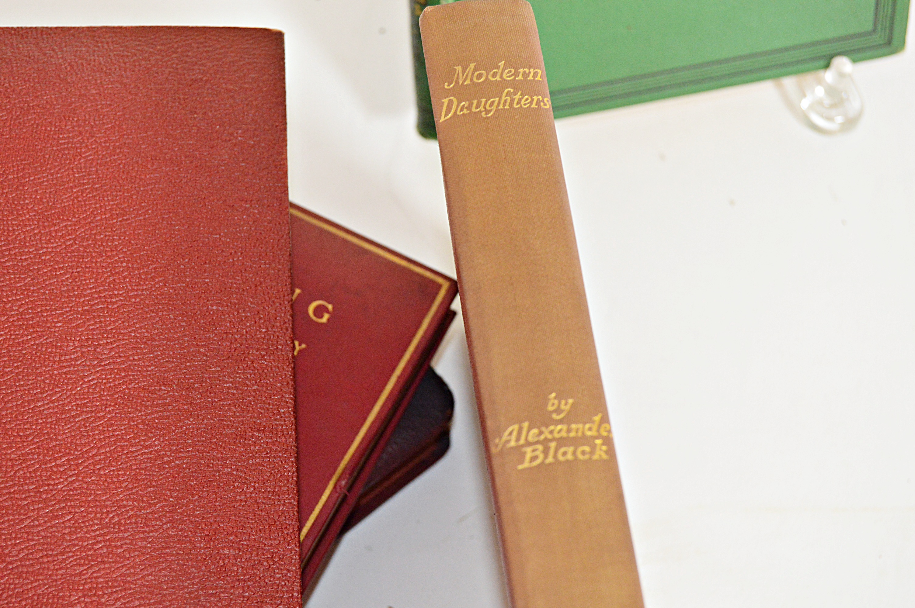 Antique Books with Poetry and Classics