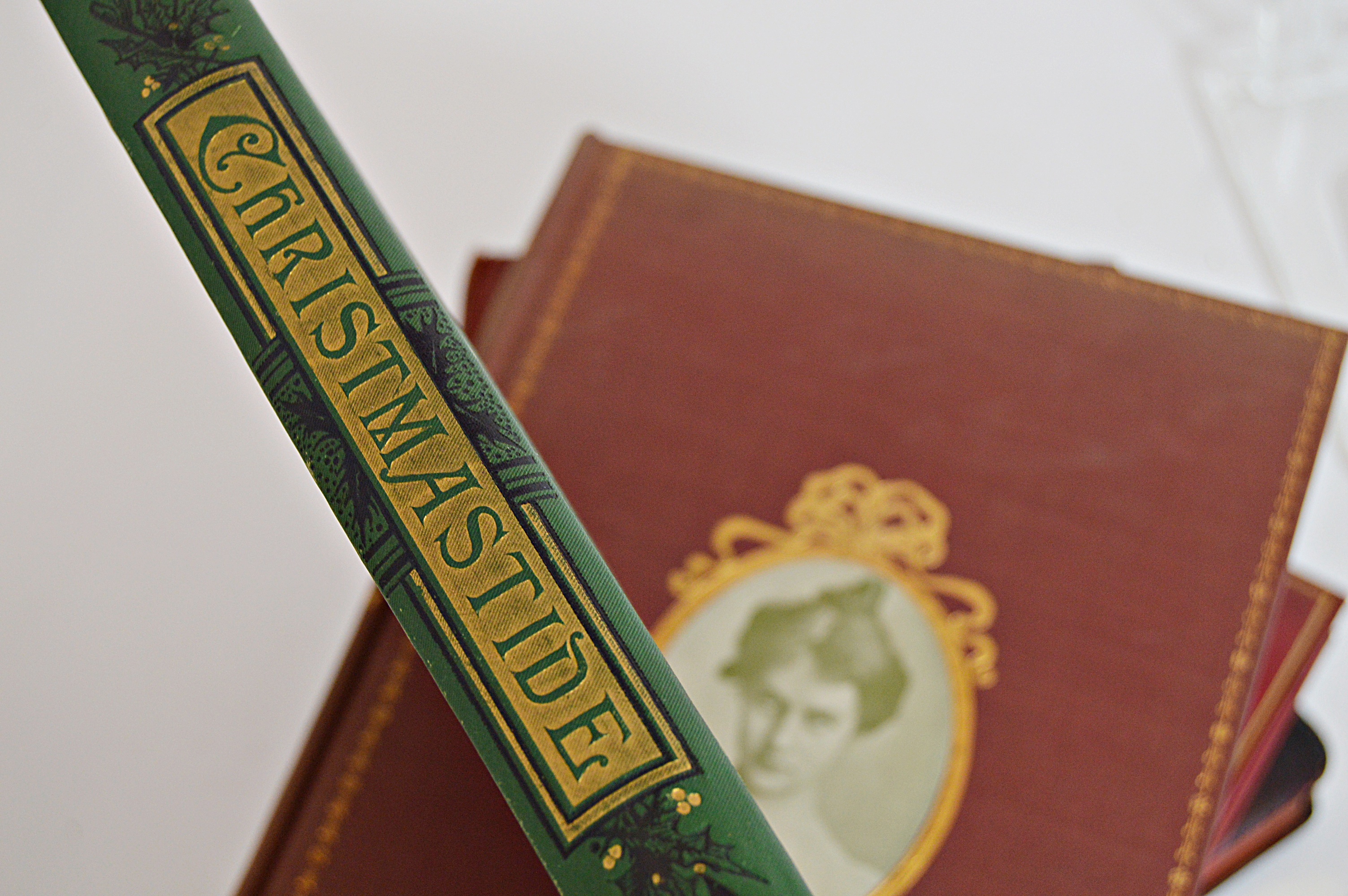 Antique Books with Poetry and Classics