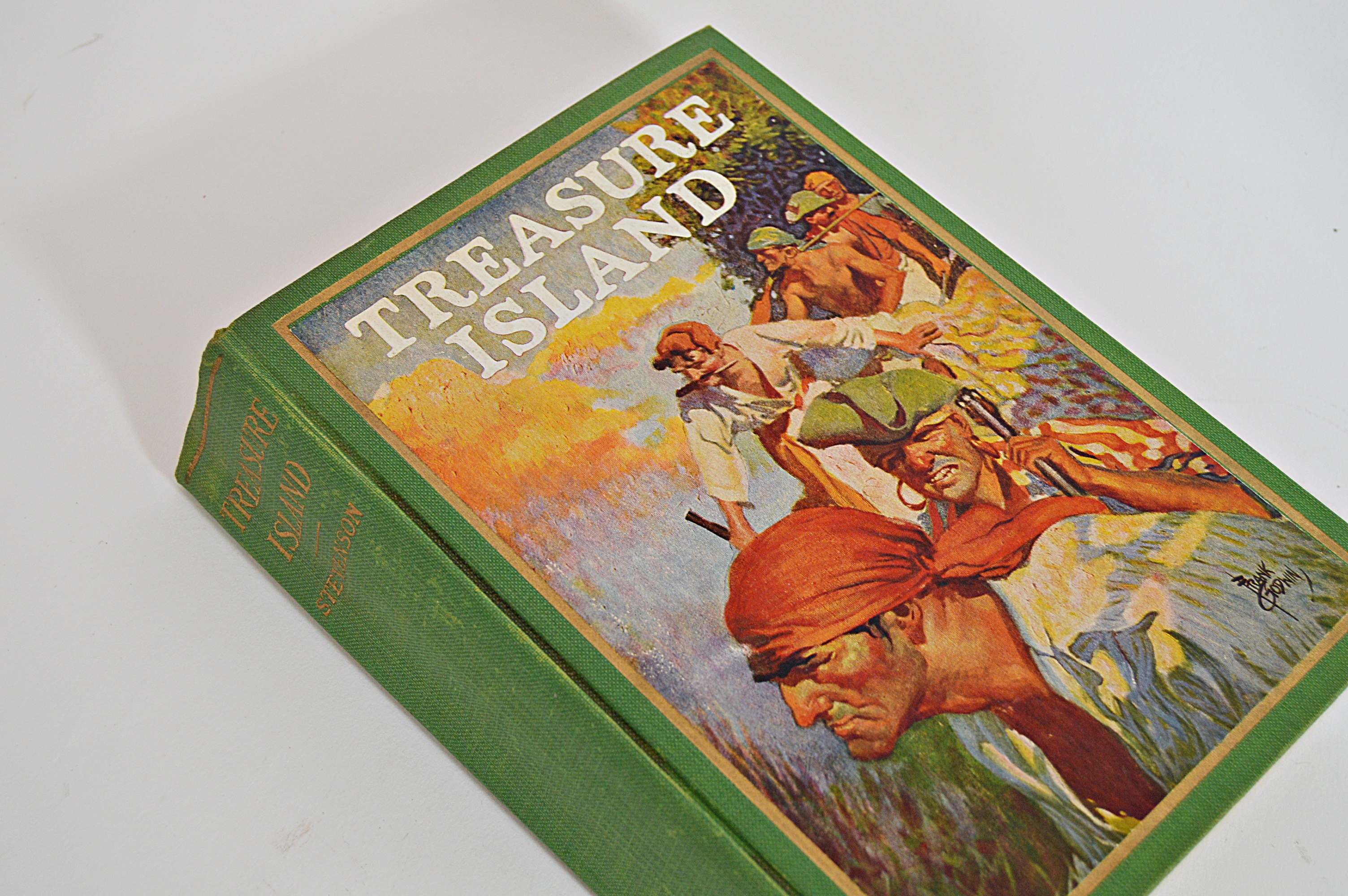 1924 Volume of "Treasure Island" by Robert Louis Stevenson