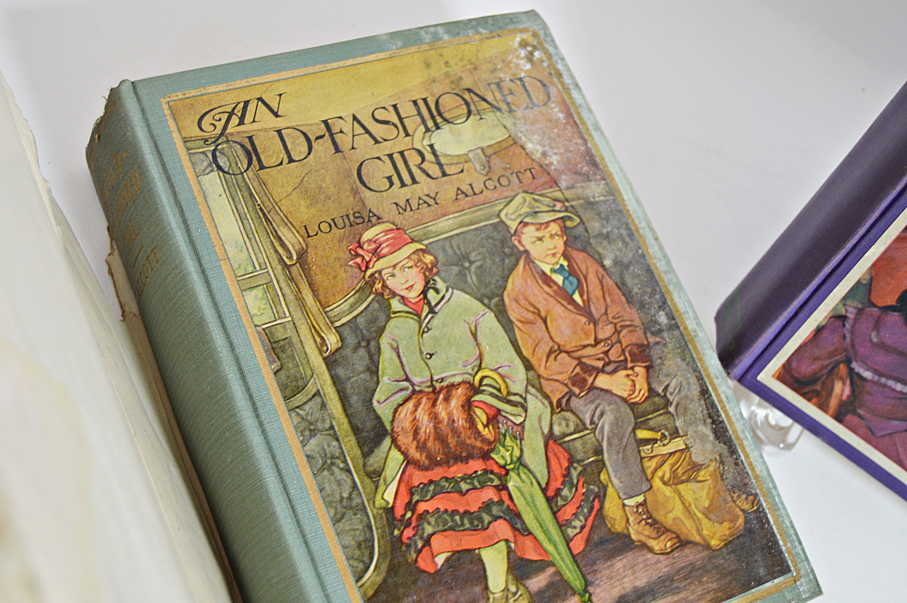 "Little Women" and "An Old Fashioned Girl" by Alcott