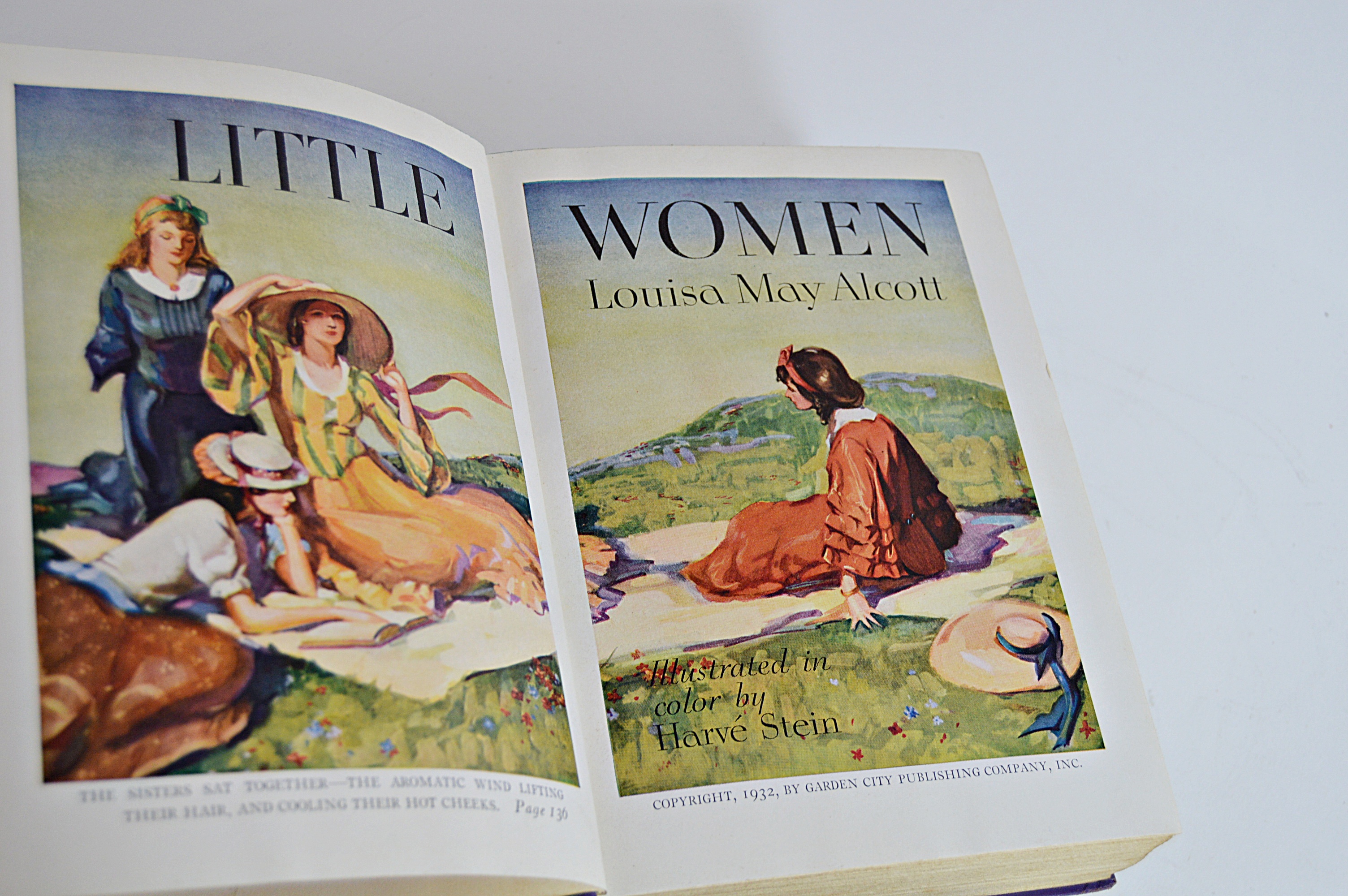 "Little Women" and "An Old Fashioned Girl" by Alcott