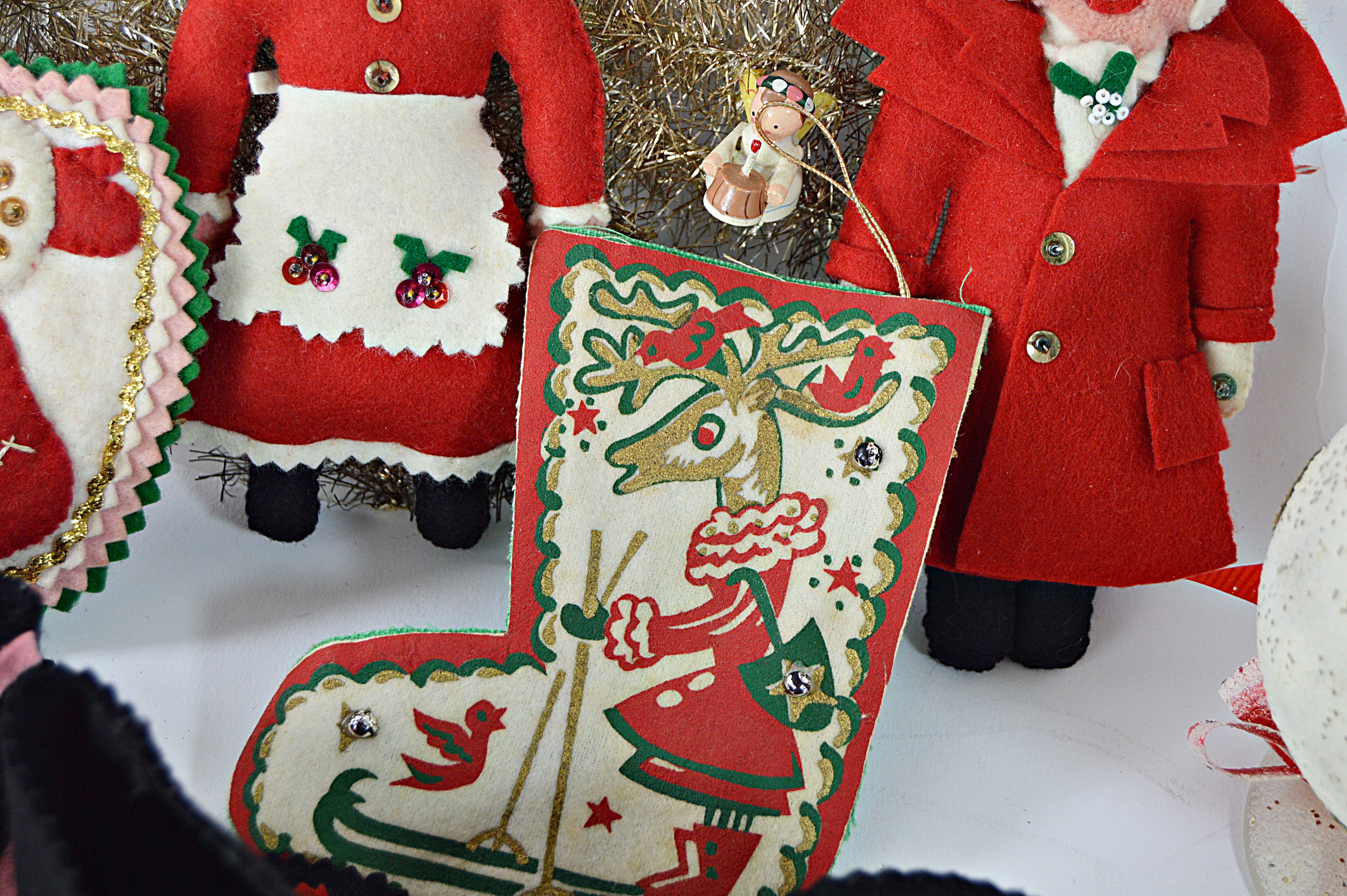 Vintage Christmas and Barware Decor and Collectibles with Bradley Dolls