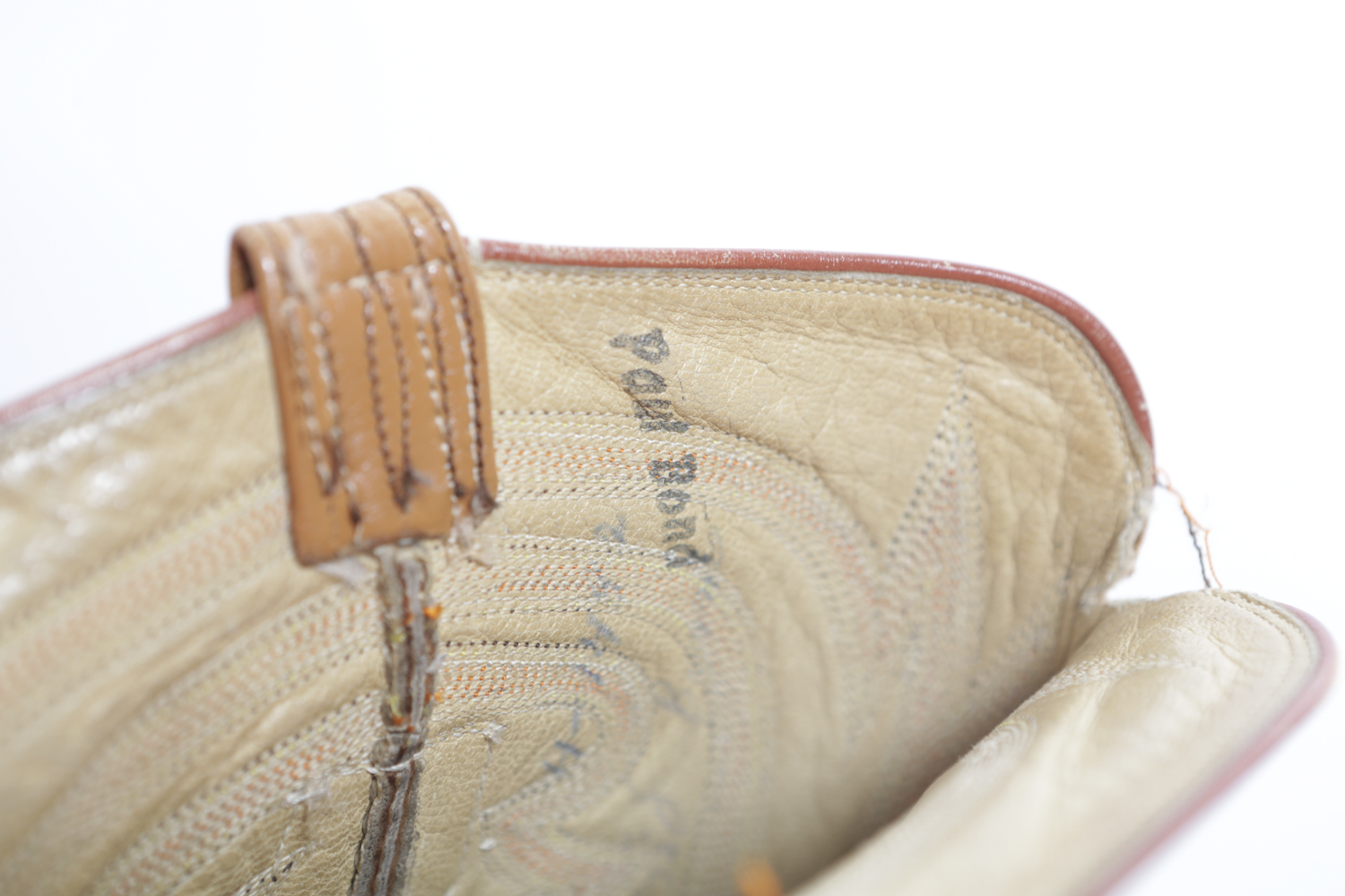 Vintage Ostrich Cowboy Boots