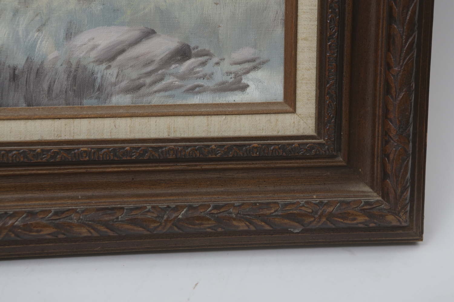 Jack Bryant Oil Painting on Canvas of Western Scene