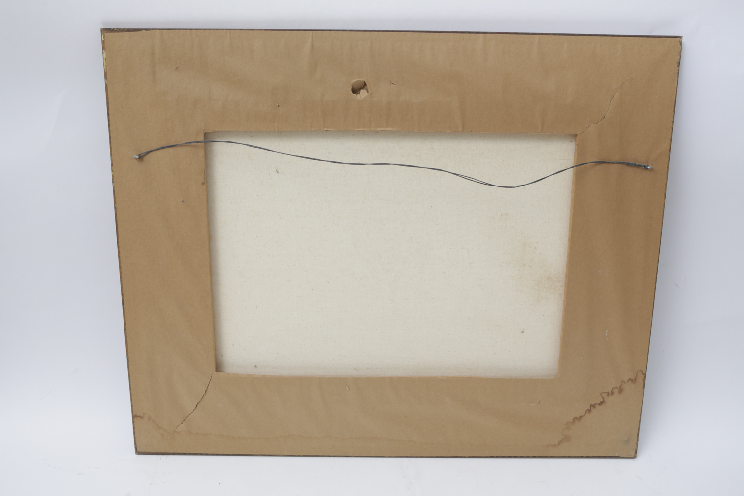 Jack Bryant Oil Painting on Canvas of a Texas Longhorn