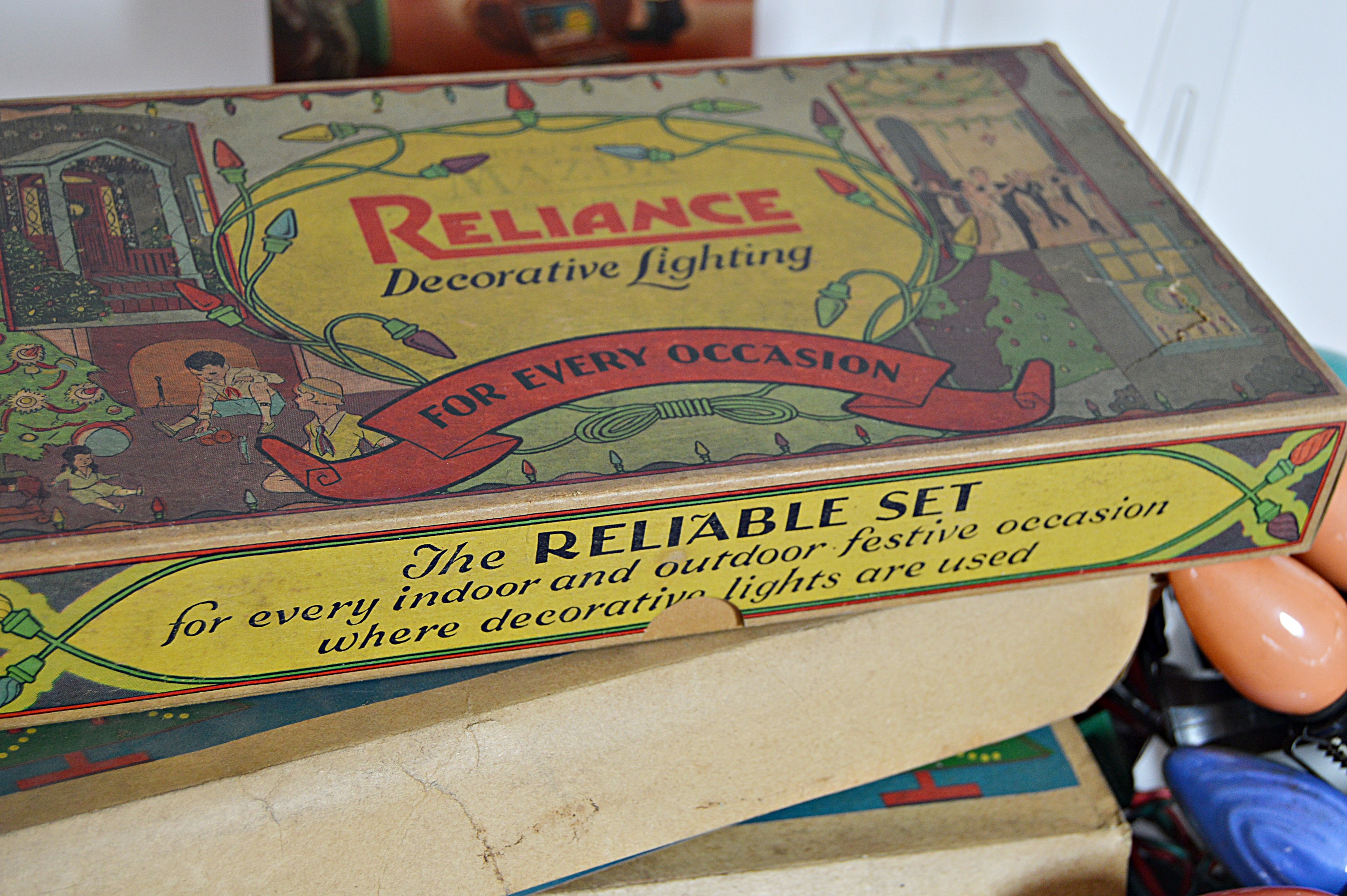 Collection of Vintage Christmas Electric Lights