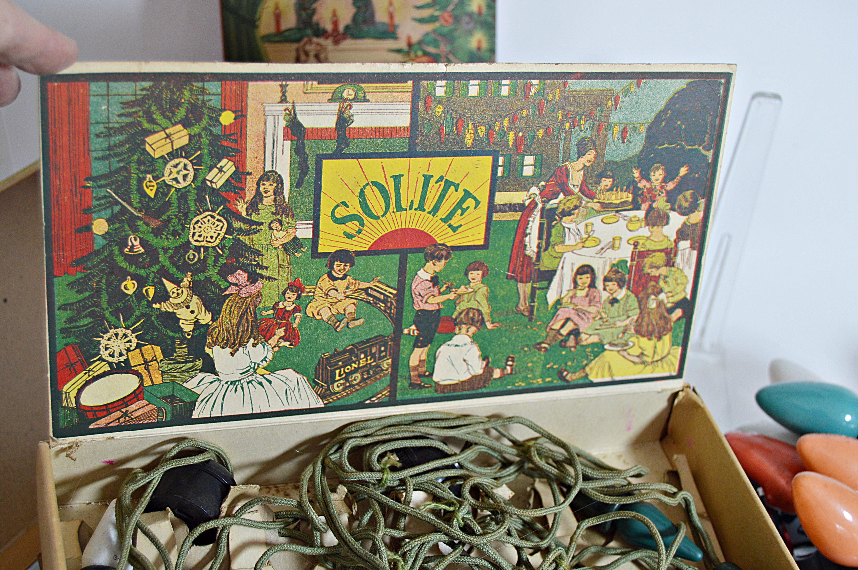 Collection of Vintage Christmas Electric Lights