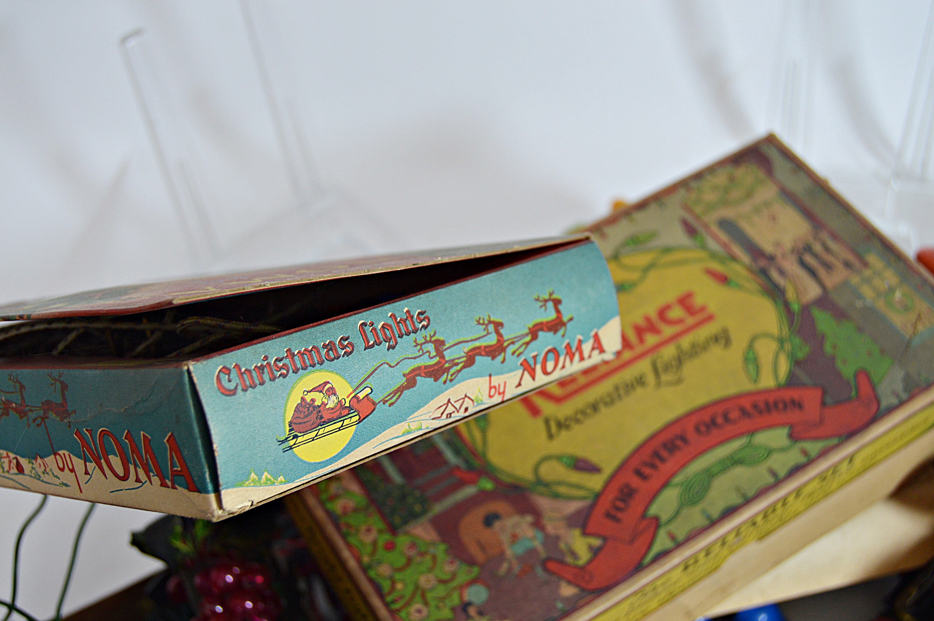 Collection of Vintage Christmas Electric Lights