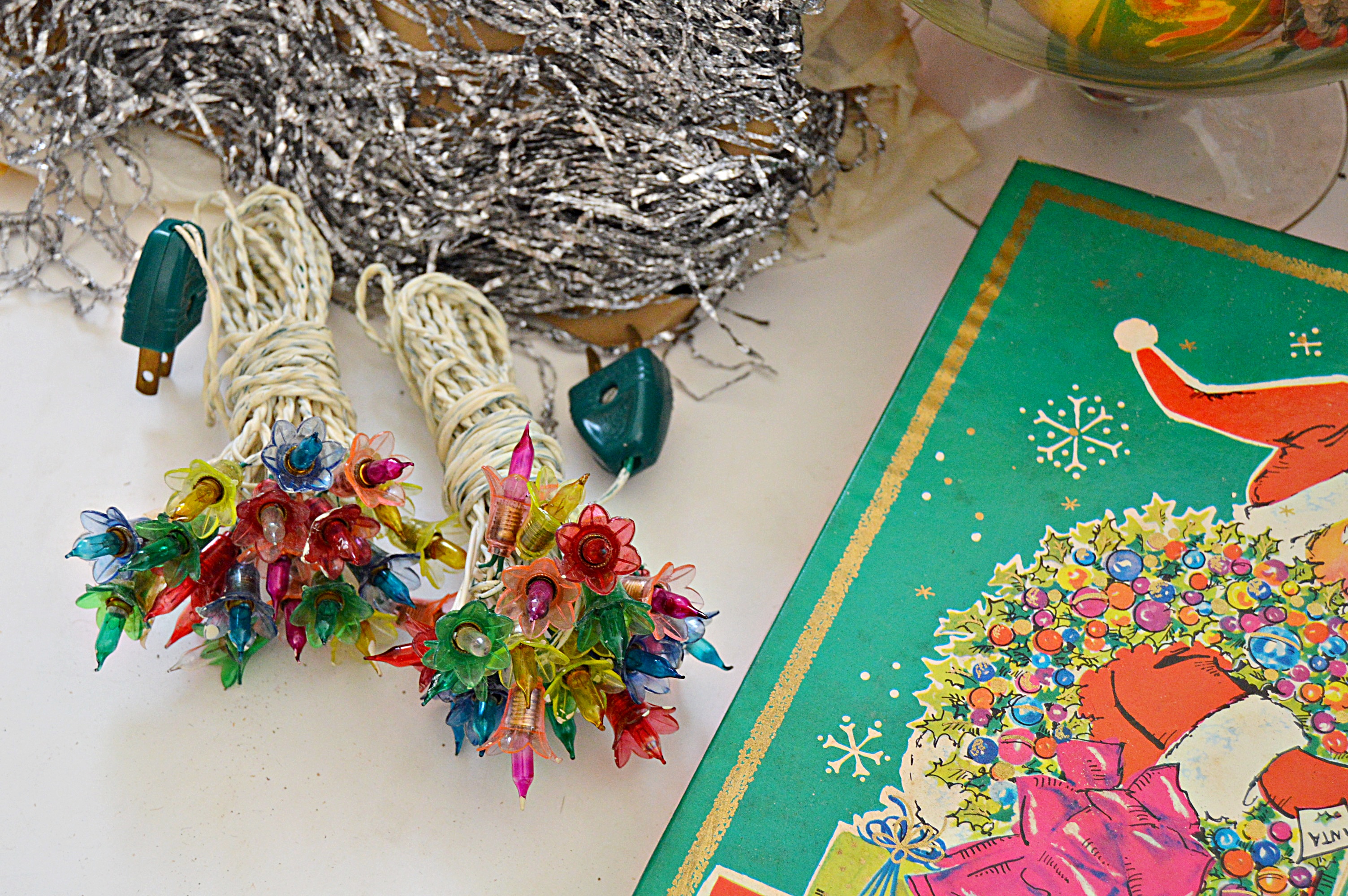 Collection of Vintage Christmas Decorations