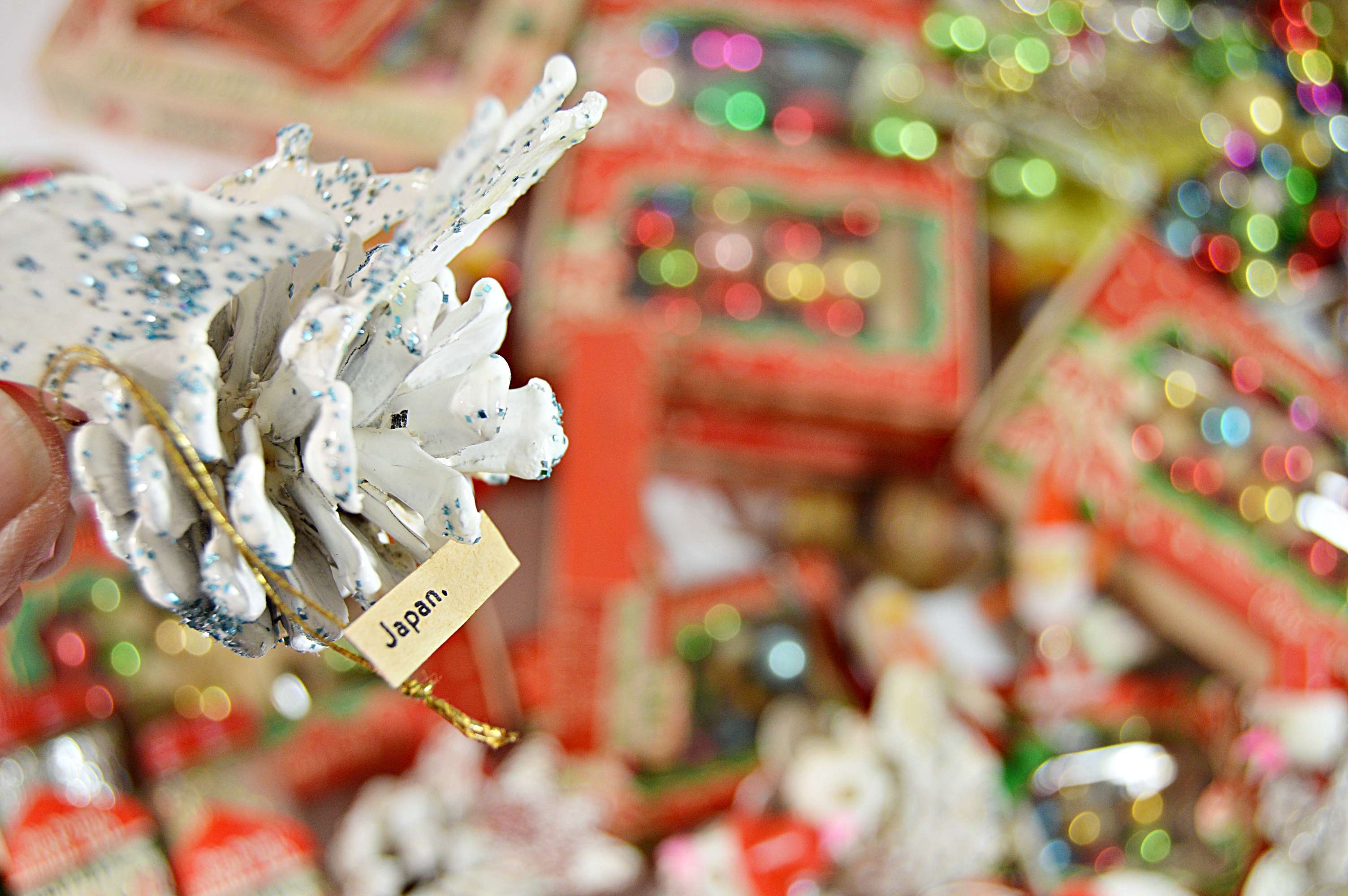 Collection of Vintage Christmas Glass Ornaments