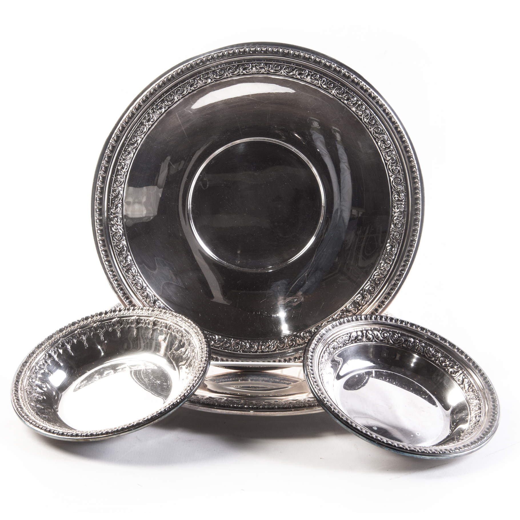 Reed & Barton Plated Silver Plates and Bowls