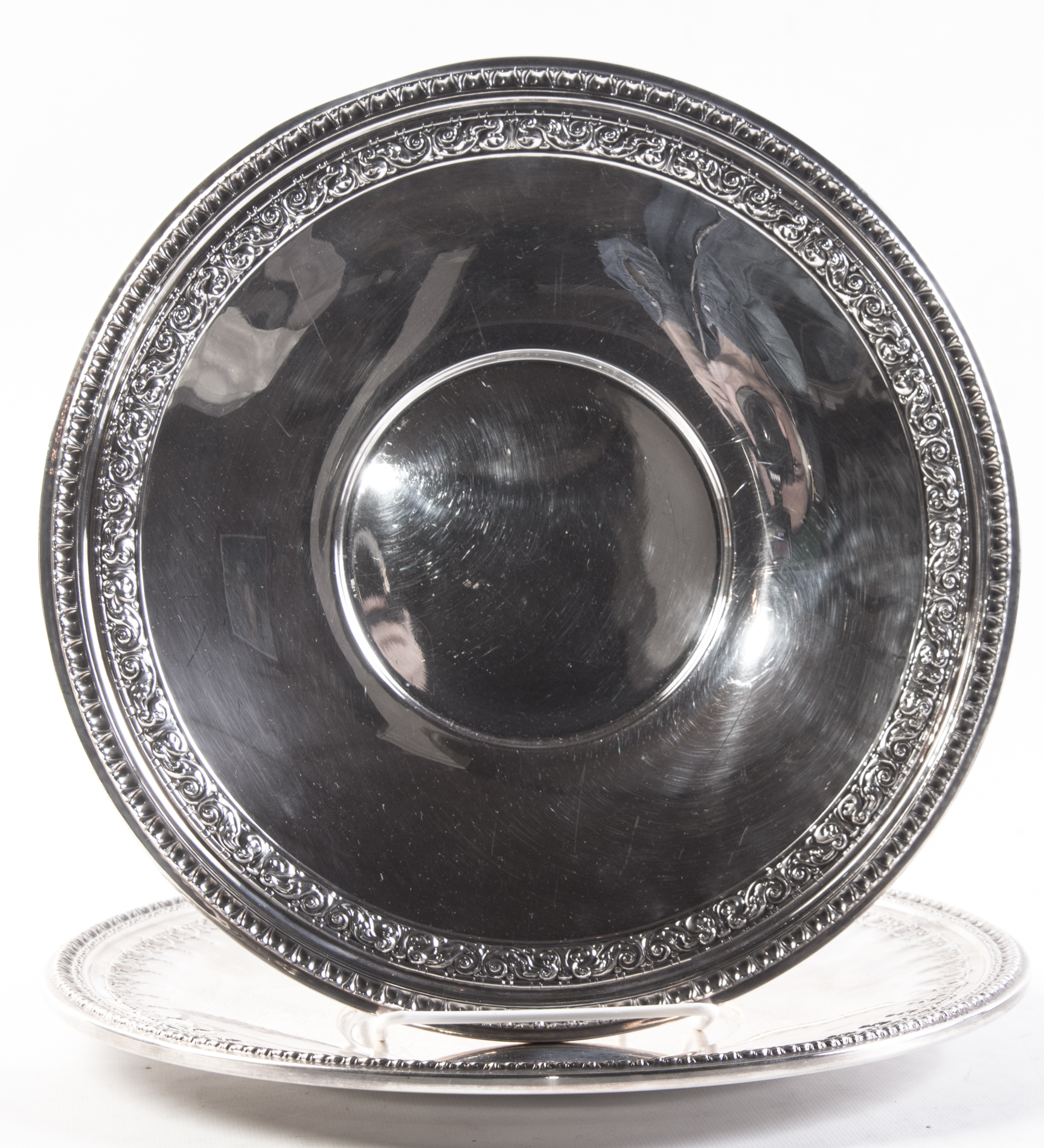 Reed & Barton Plated Silver Plates and Bowls