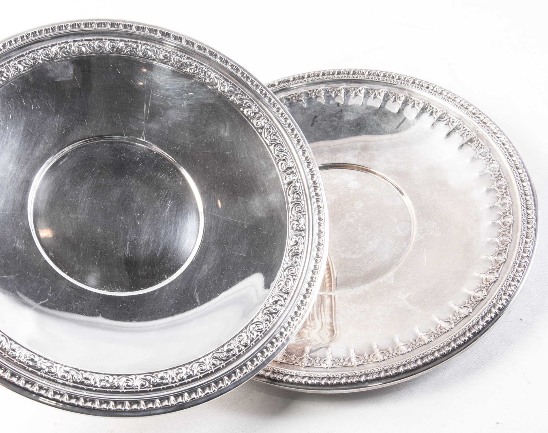 Reed & Barton Plated Silver Plates and Bowls
