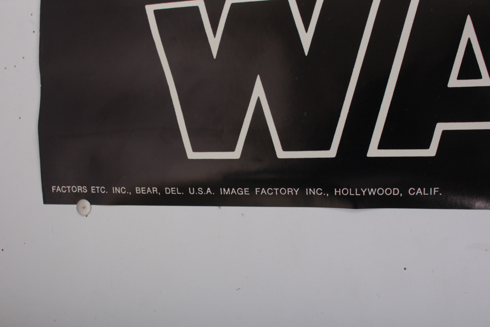 Original 1977 "Star Wars" Poster