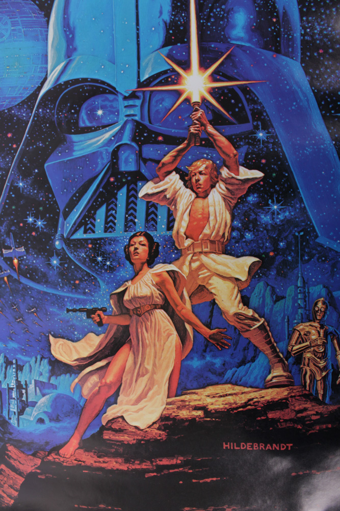 Original 1977 "Star Wars" Poster